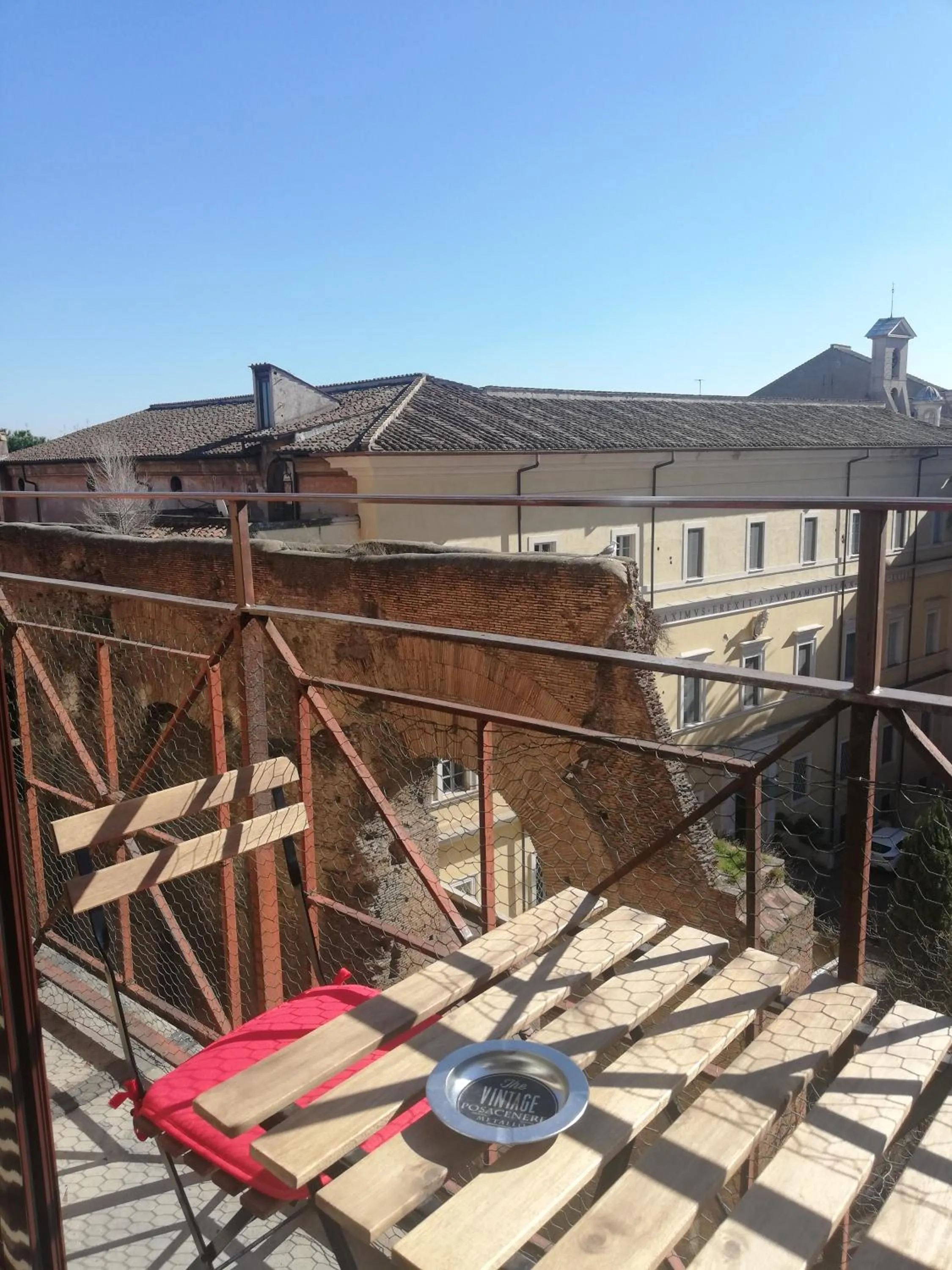 Patio in Aria Rome Rooms