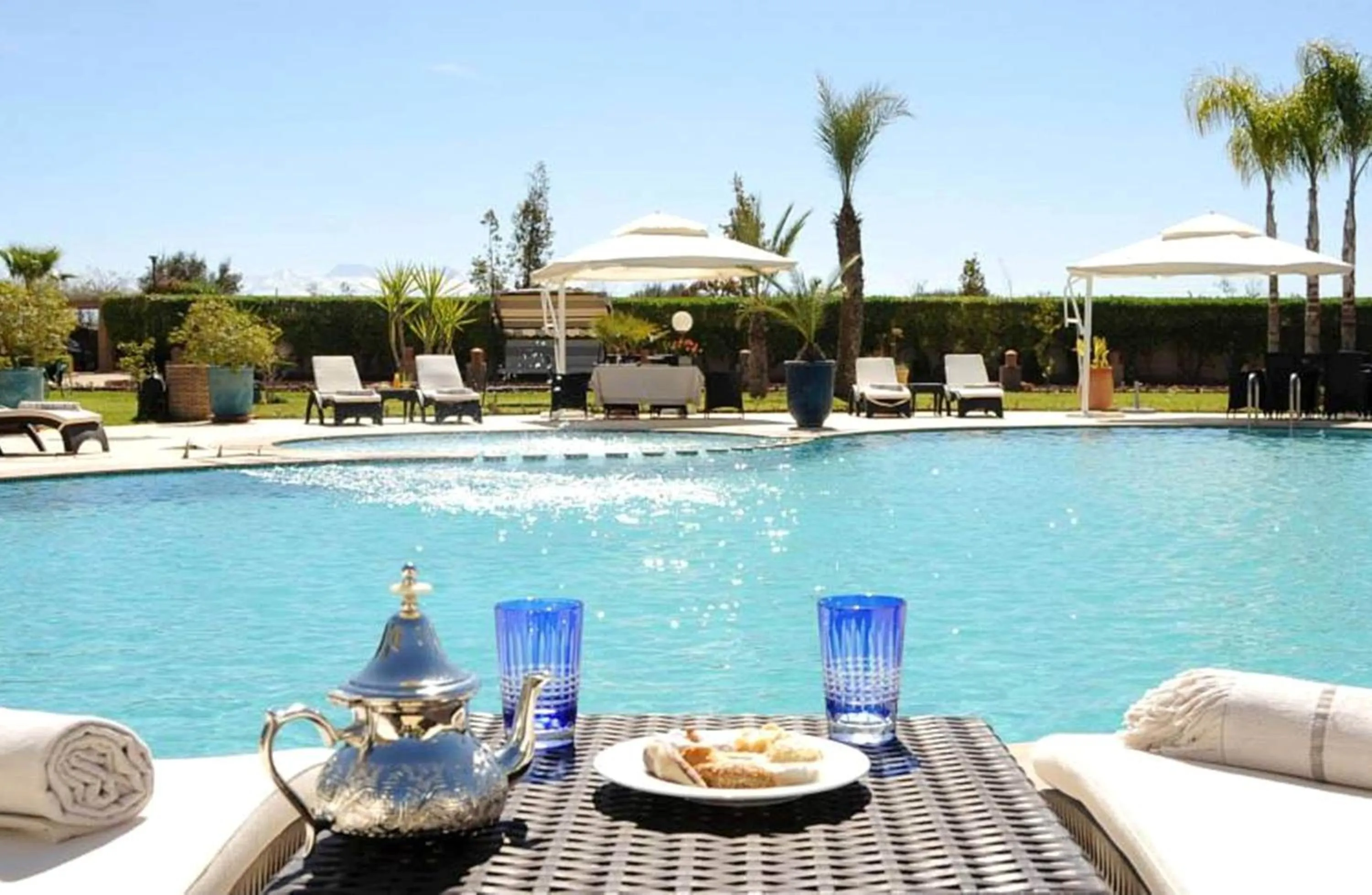 Swimming pool in Palais Amador