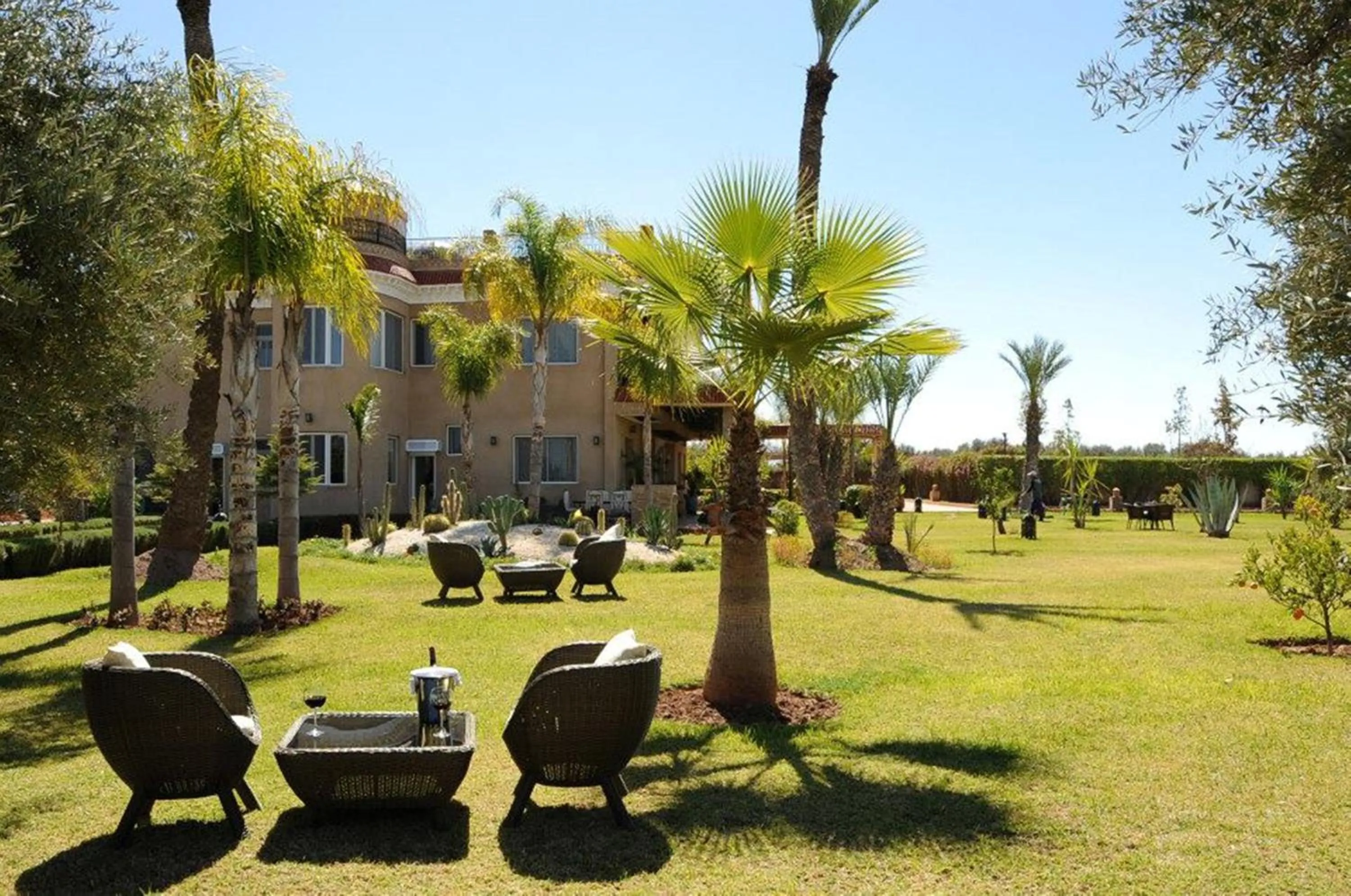 Garden in Palais Amador