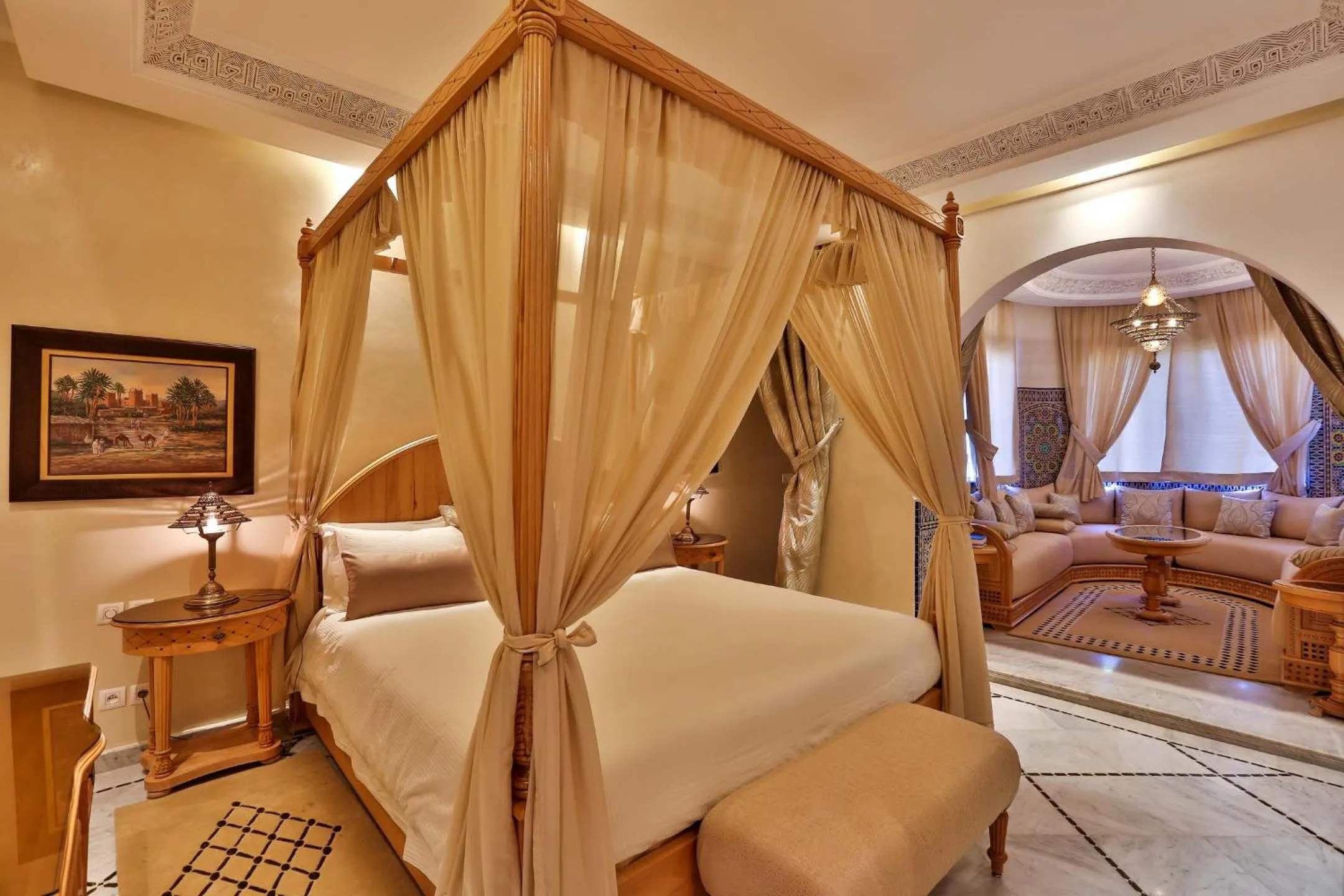 Bed in Palais Amador