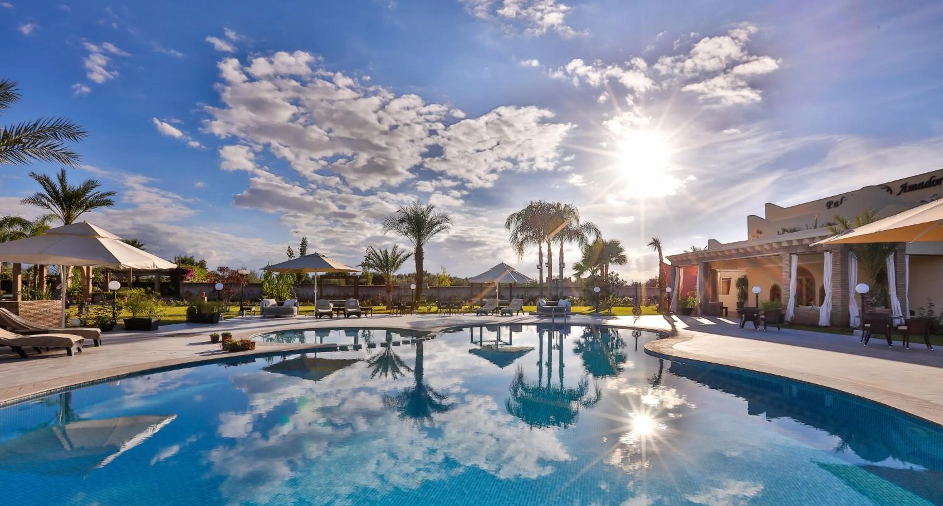 Swimming pool in Palais Amador