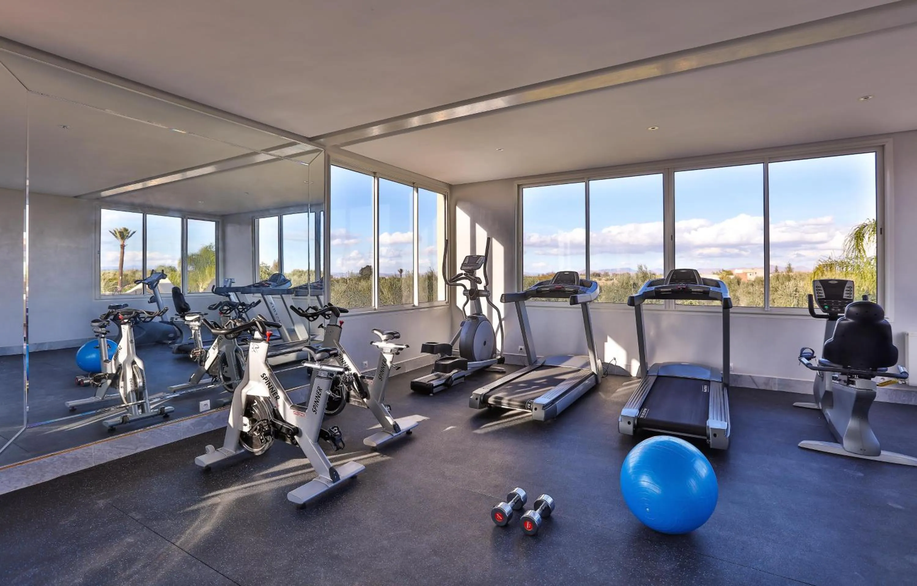 Fitness centre/facilities in Palais Amador
