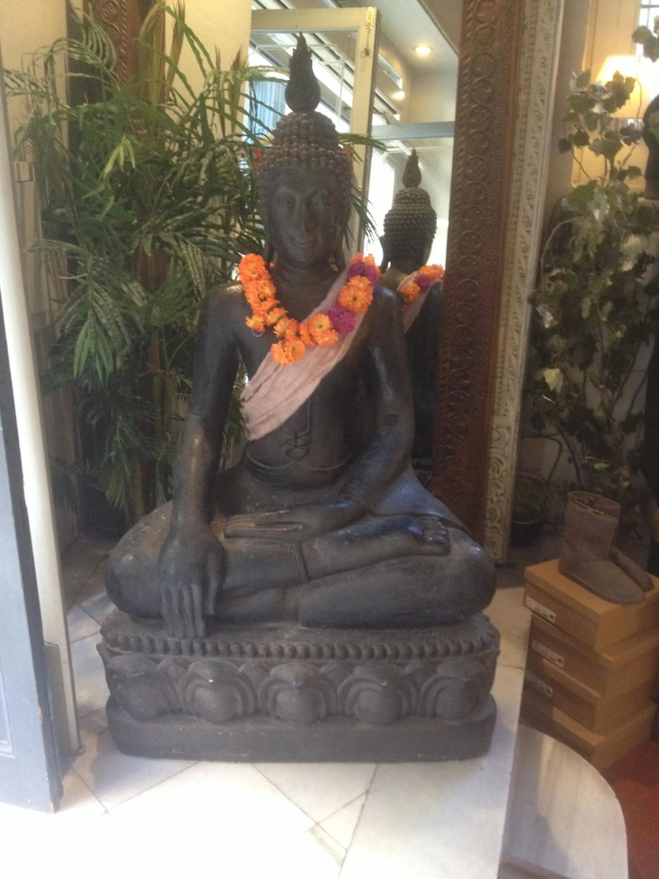 Decorative detail in Hotel Zeespiegel