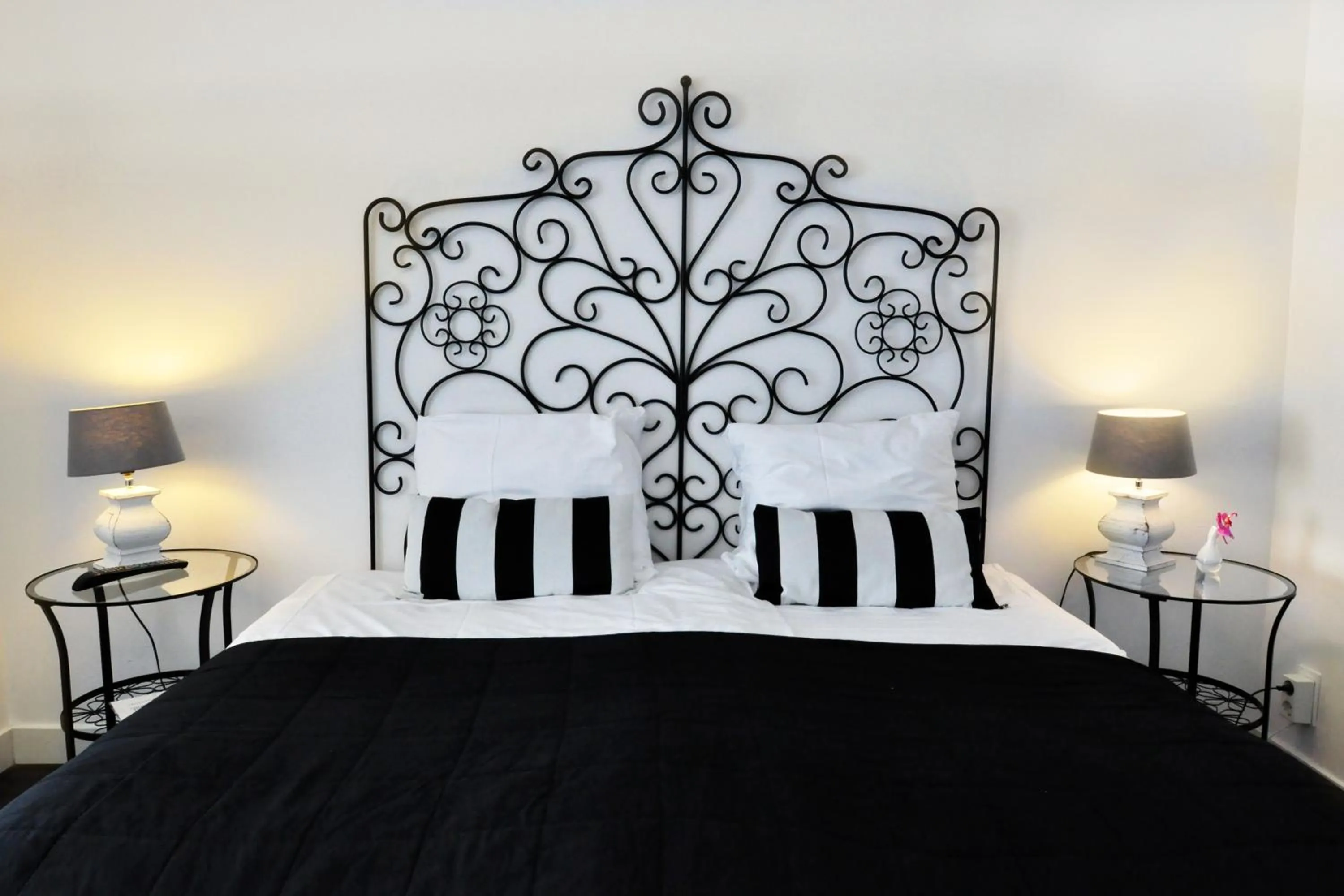 Bed in Hotel Zeespiegel