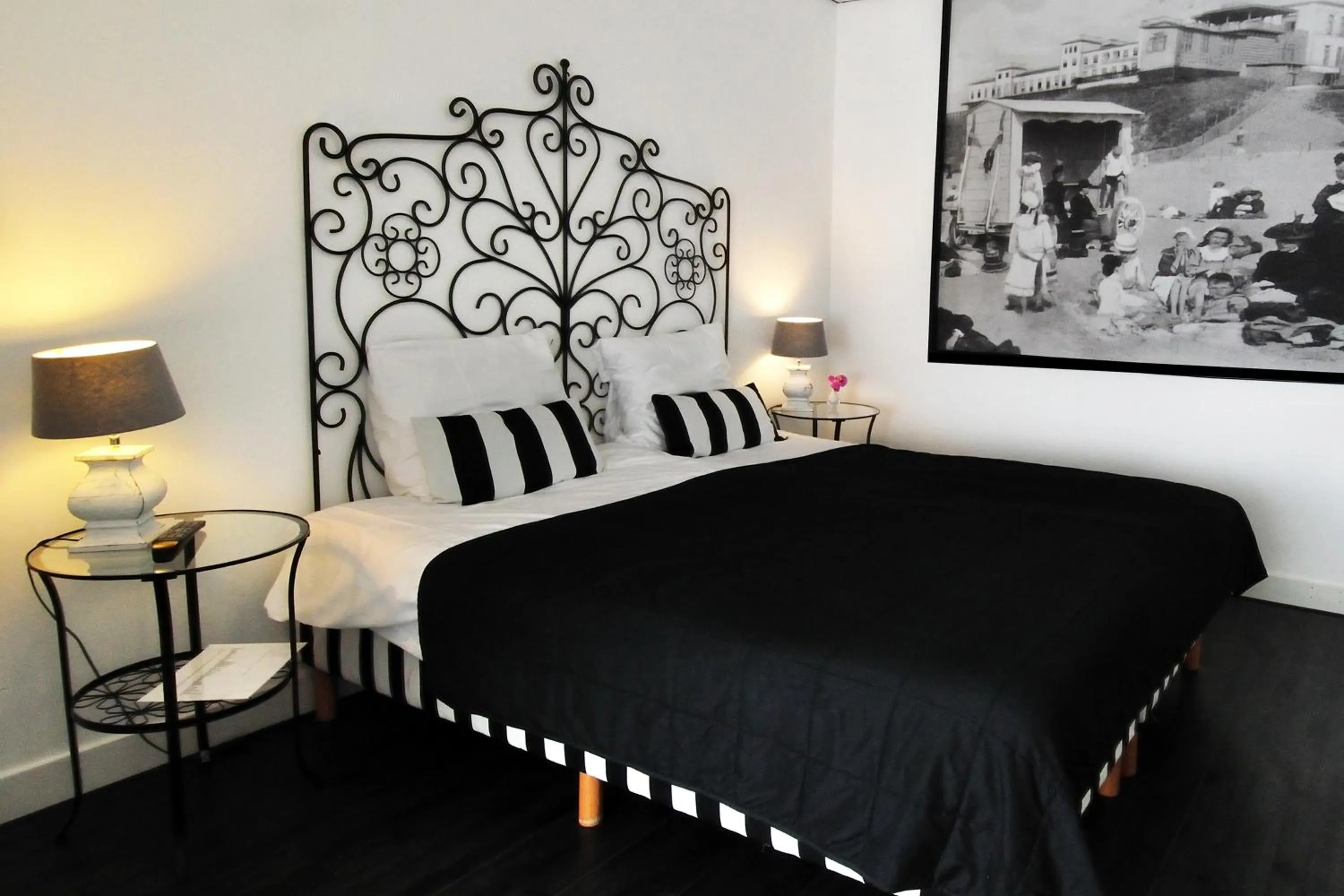 Bed in Hotel Zeespiegel