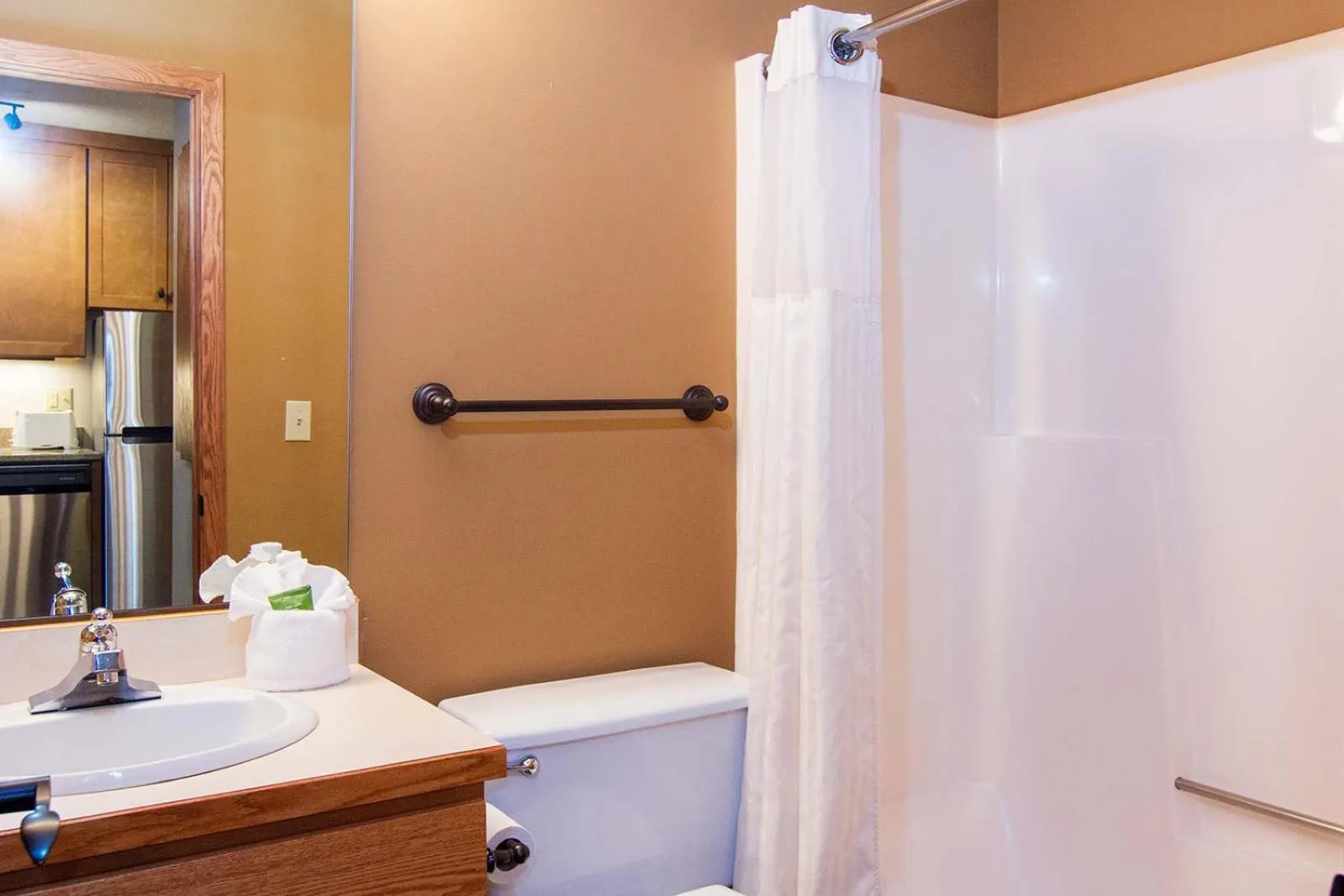 Bathroom in Caribou Highlands Lodge