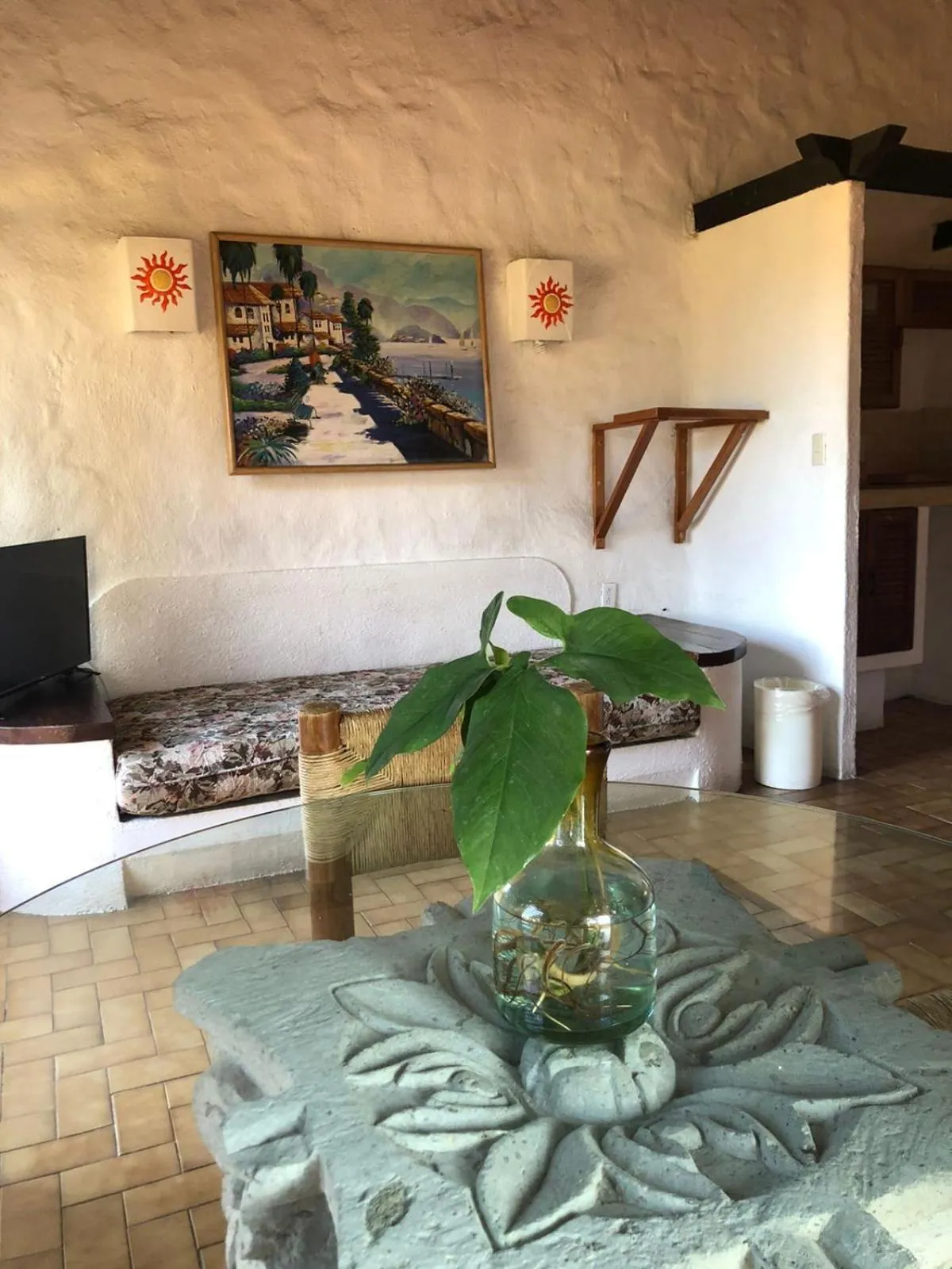 Living room in hotel plaza tucanes