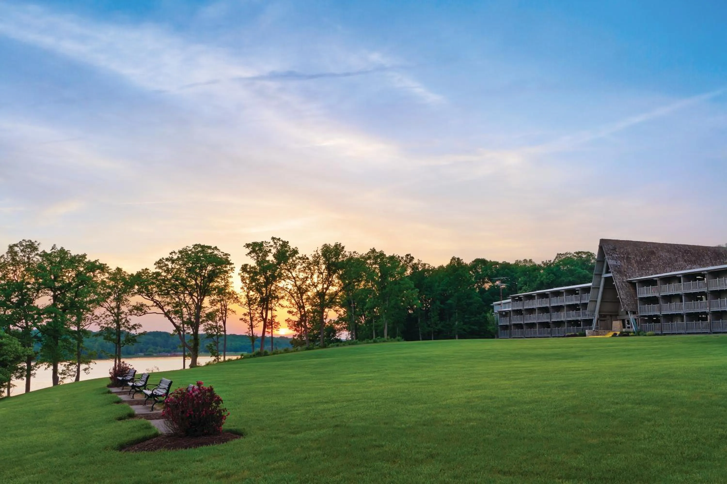 Property building in Hueston Woods Lodge and Conference Center