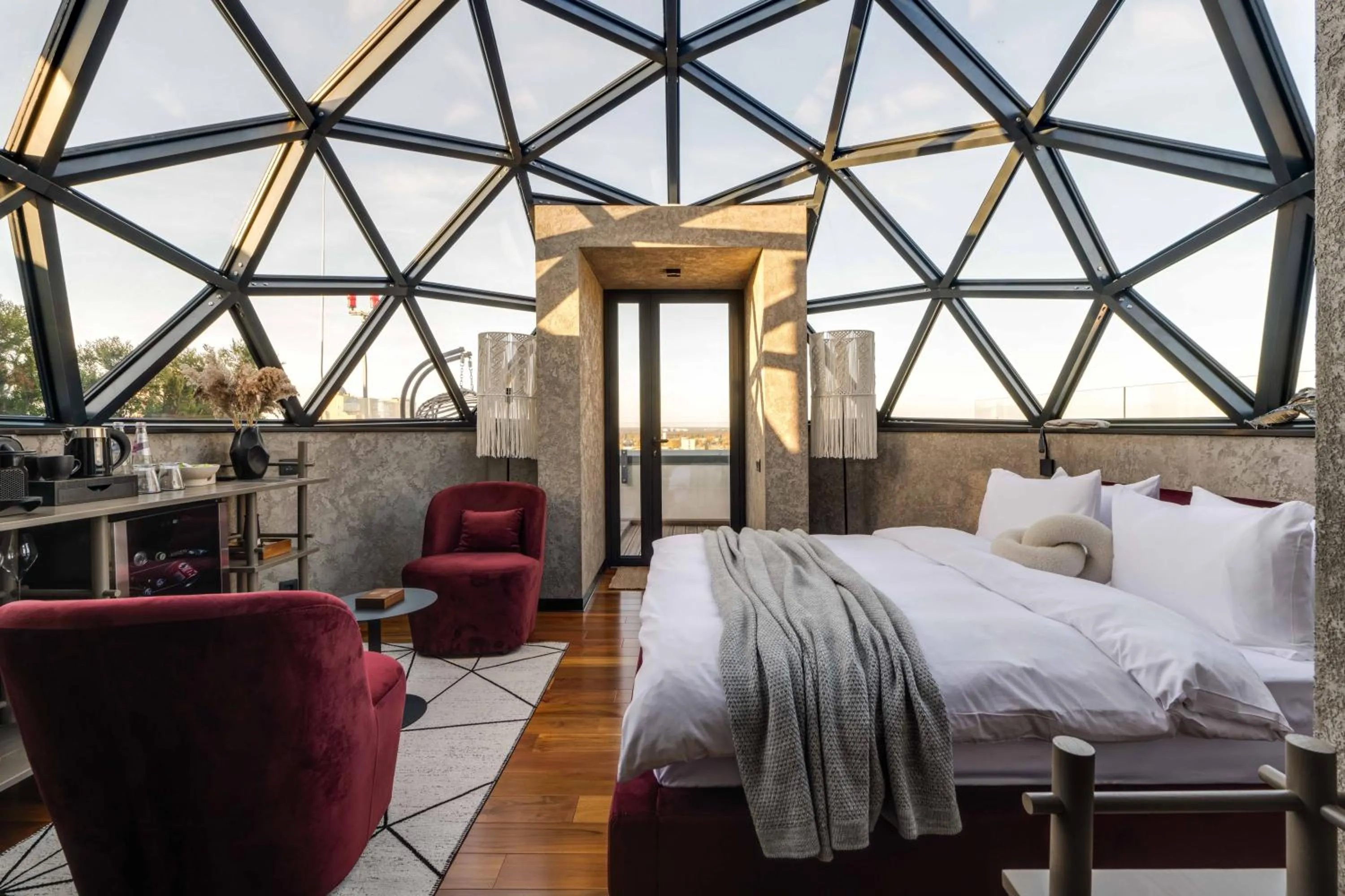 Bed in BE THE ONE Hotel