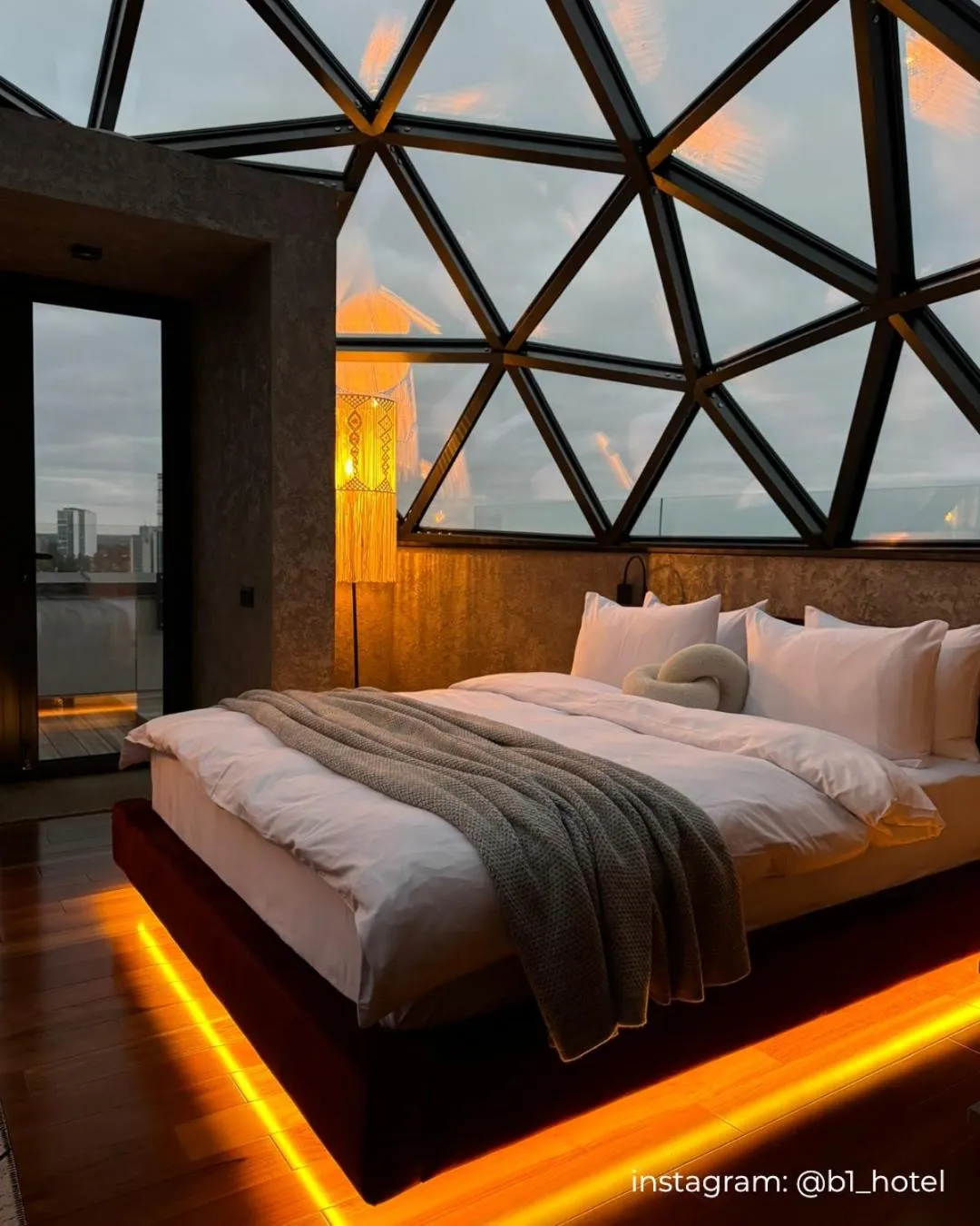 Bed in BE THE ONE Hotel