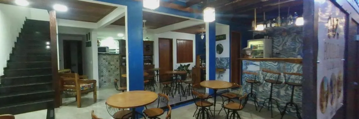 Patio in Pousada Luz da Lua