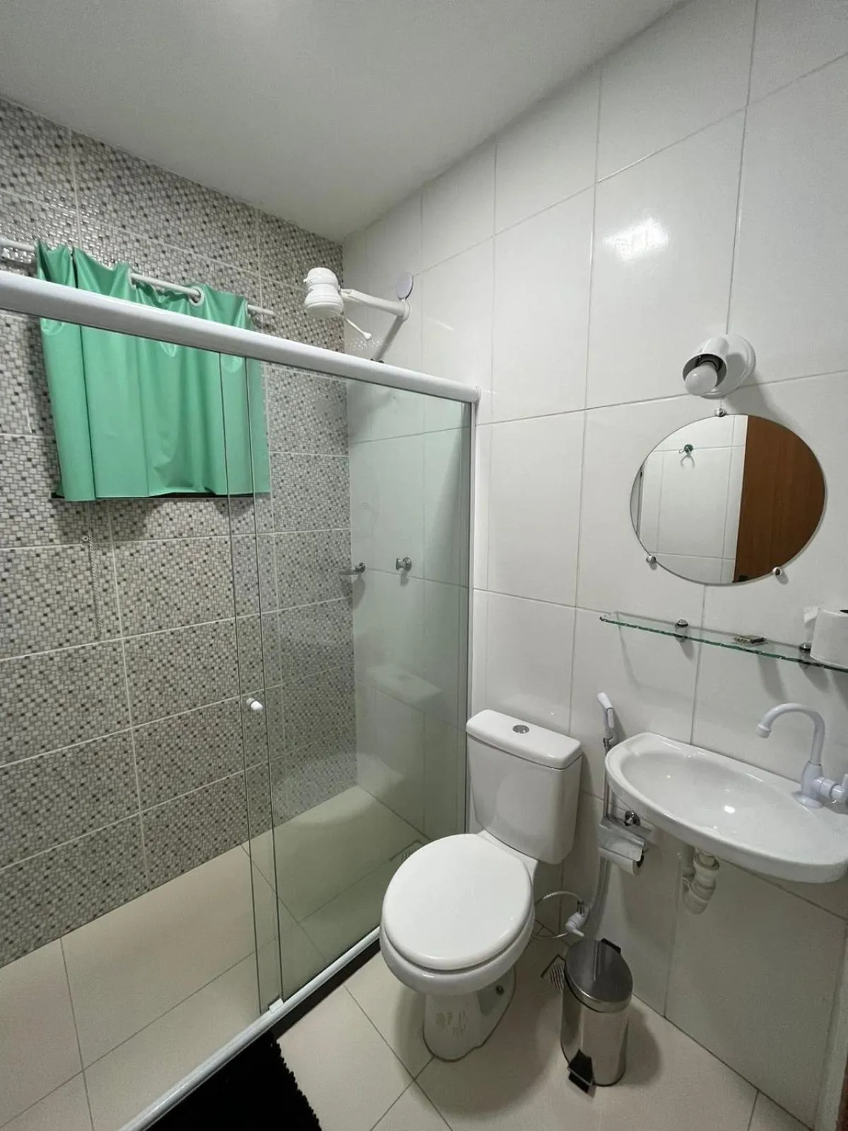 Toilet in Pousada Luz da Lua