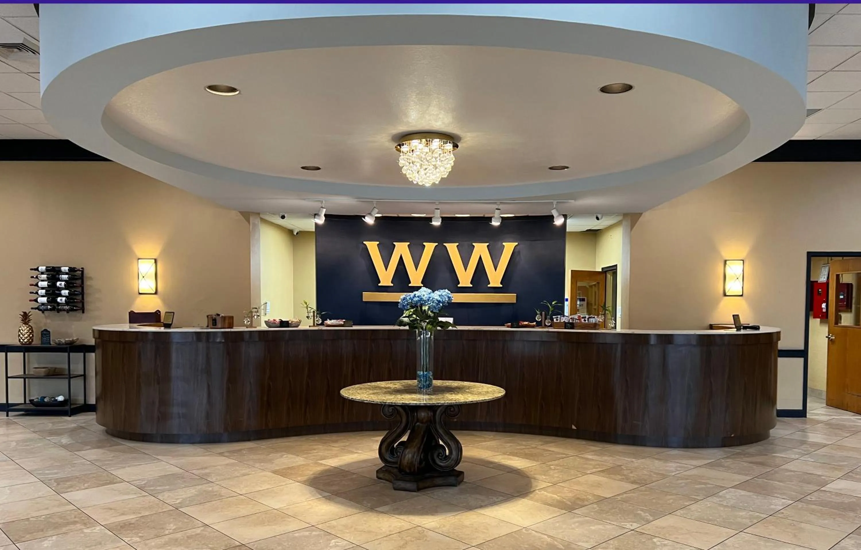 Lobby or reception in Historic Whispering Woods Hotel & Conference Center