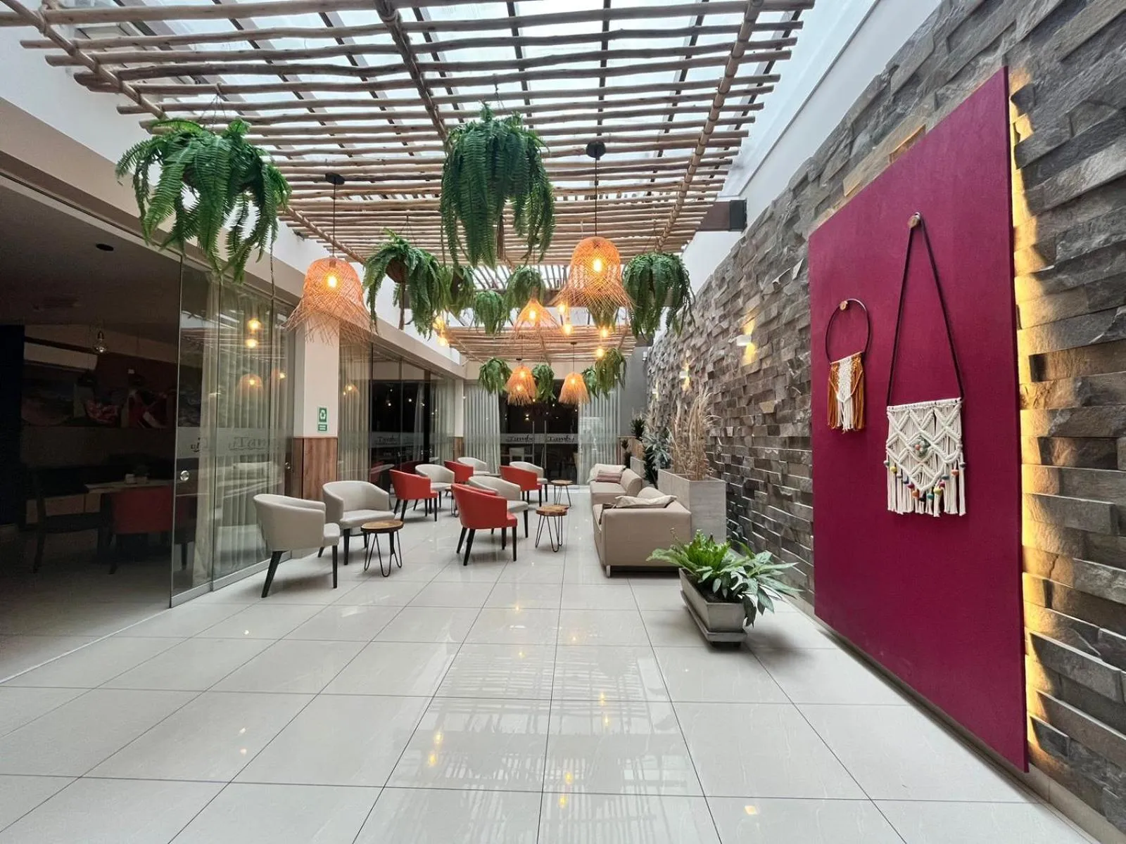 Living room in Hotel El Tambo 2