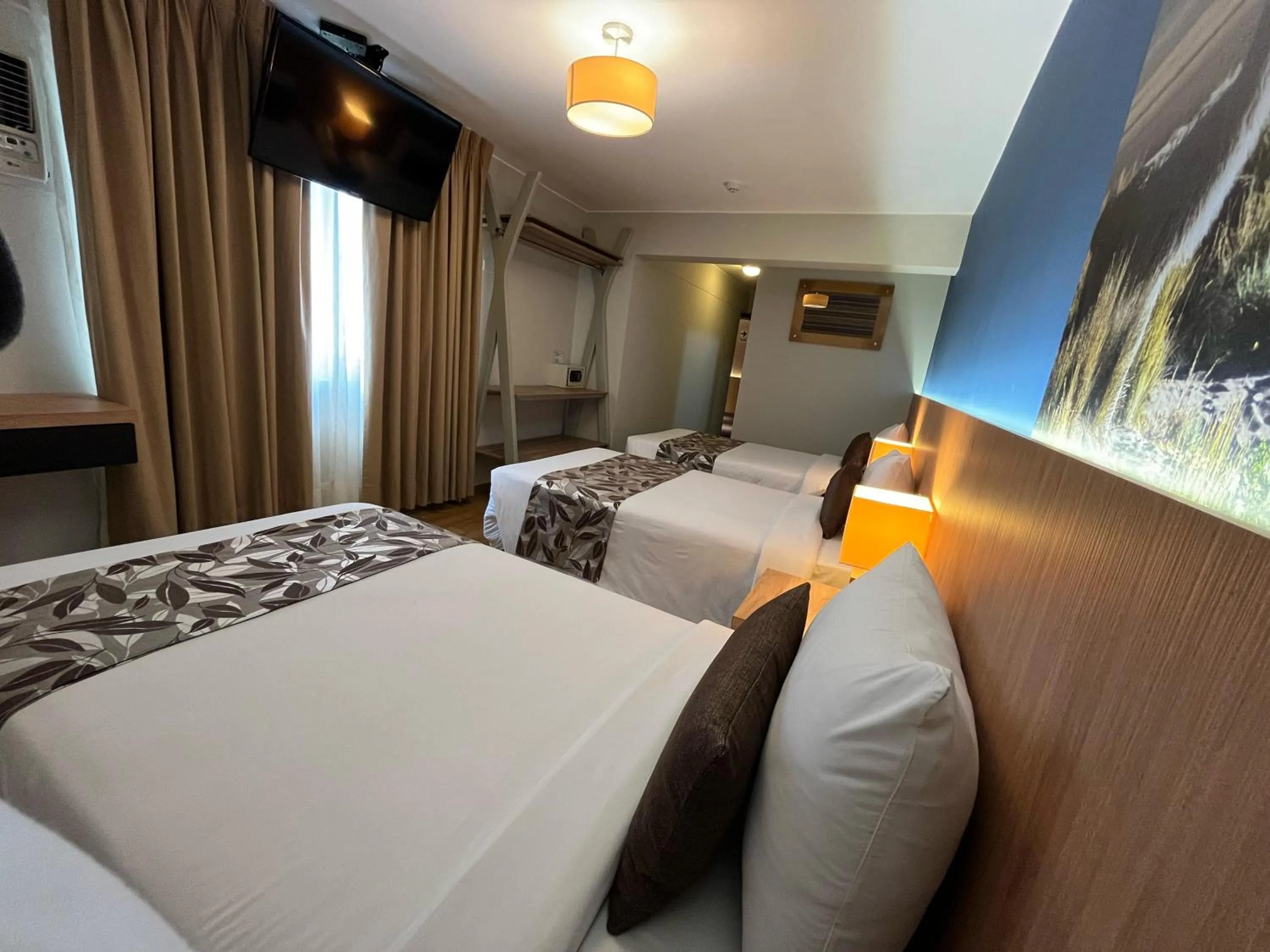 Bed in Hotel El Tambo 2