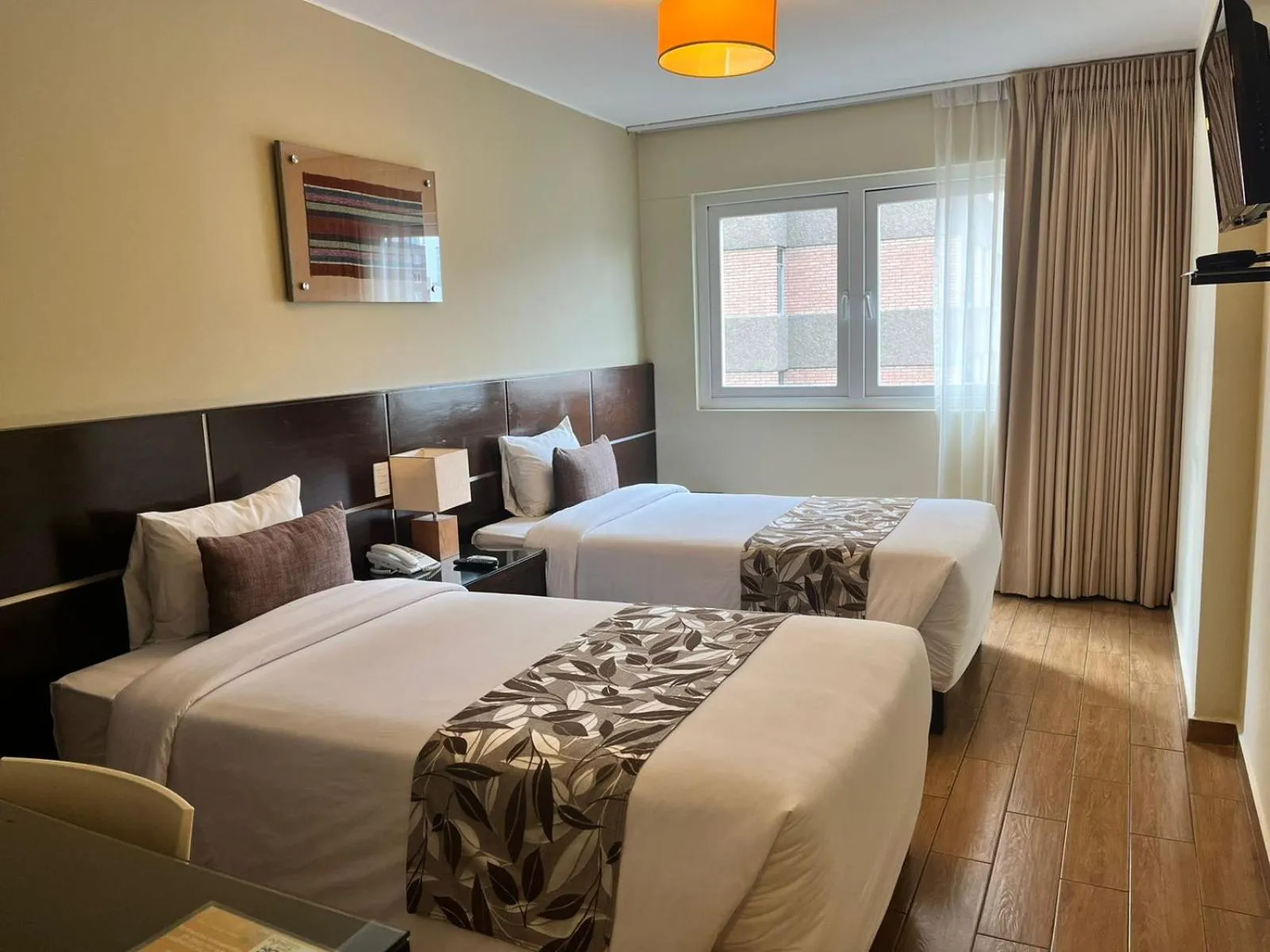 Bed in Hotel El Tambo 2