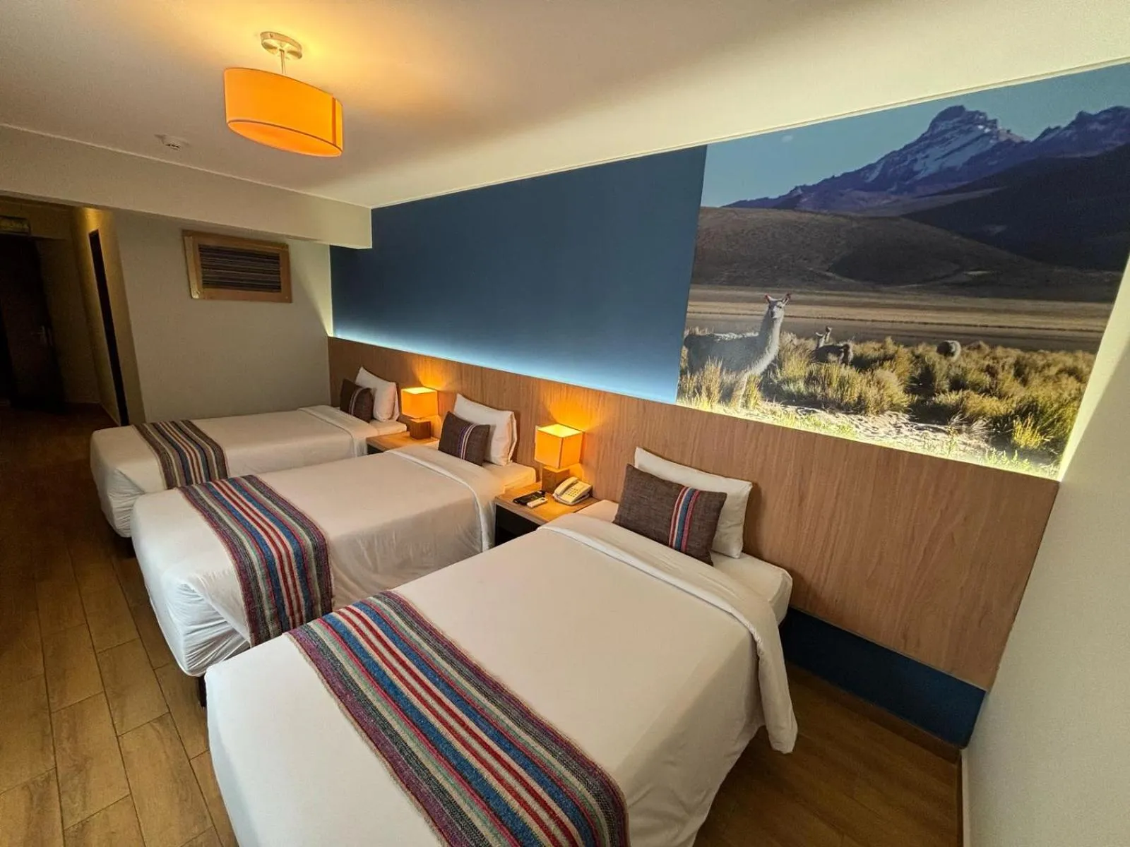 Bed in Hotel El Tambo 2