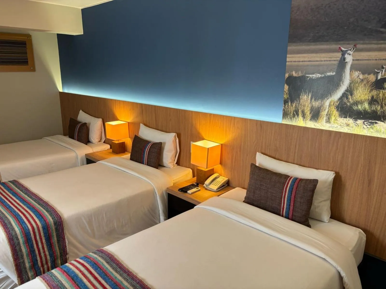 Bed in Hotel El Tambo 2