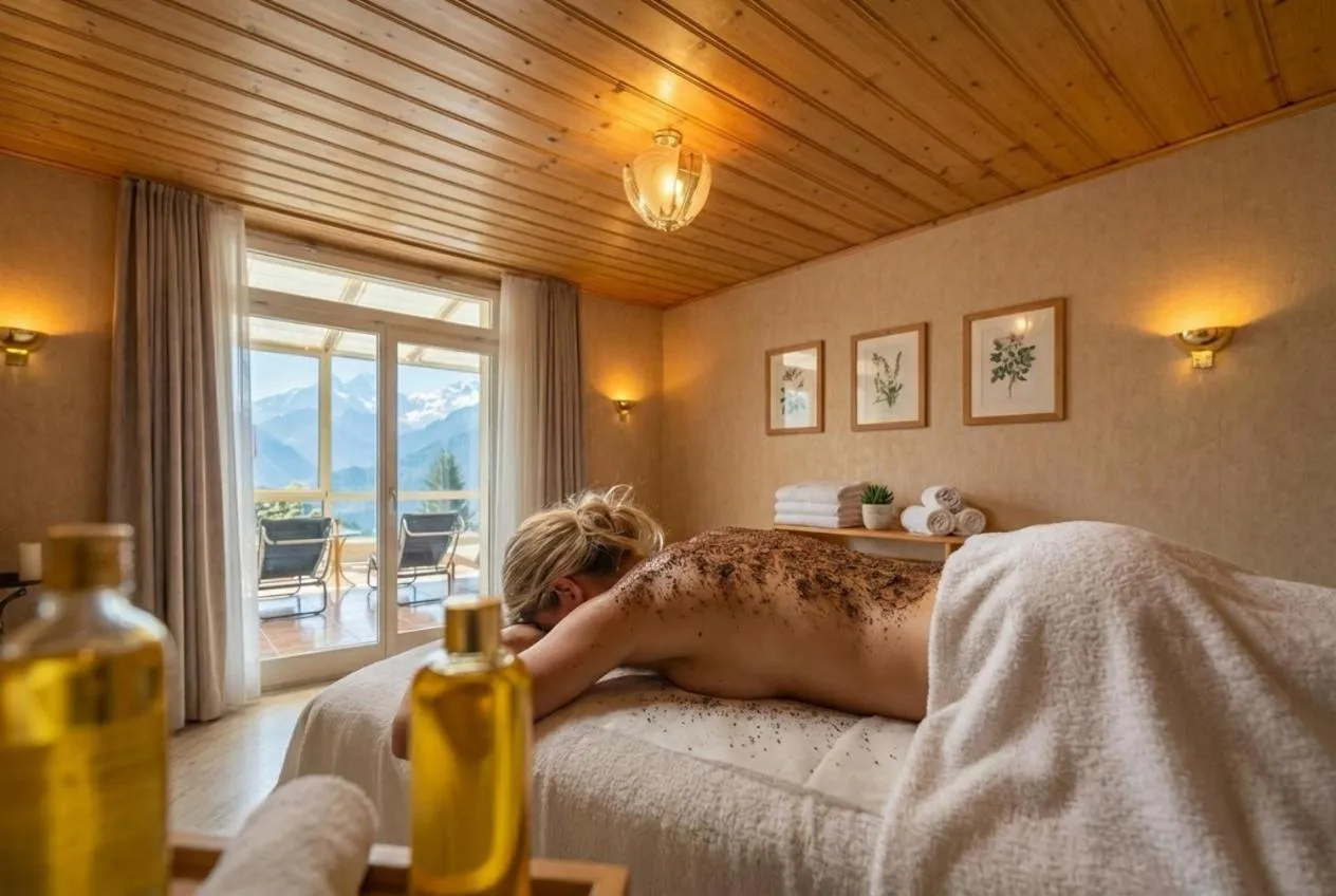 Spa and wellness centre/facilities in Beatenberg Resort & Spa in Beatenberg Interlaken