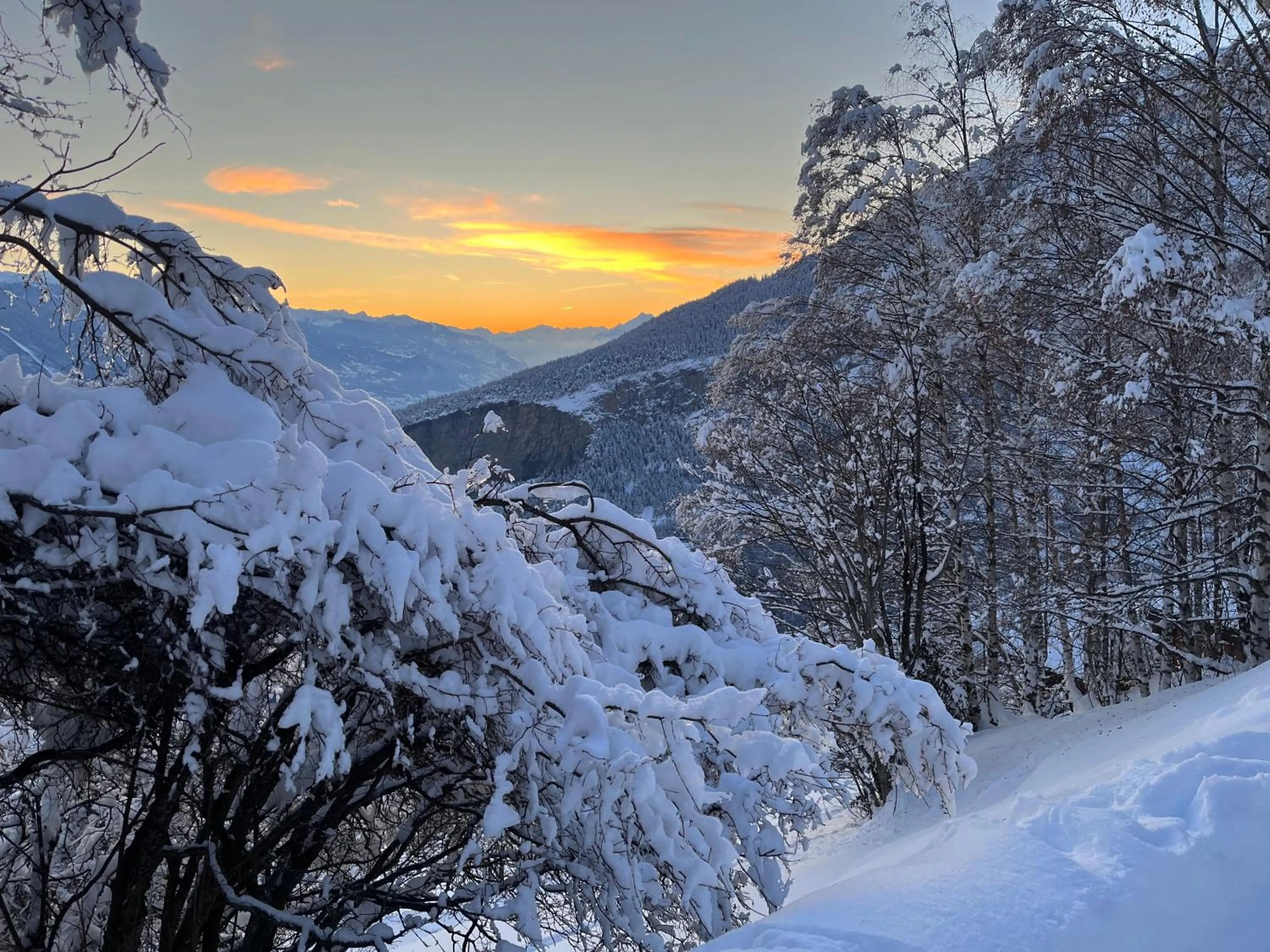 Winter in Haus Rhodania