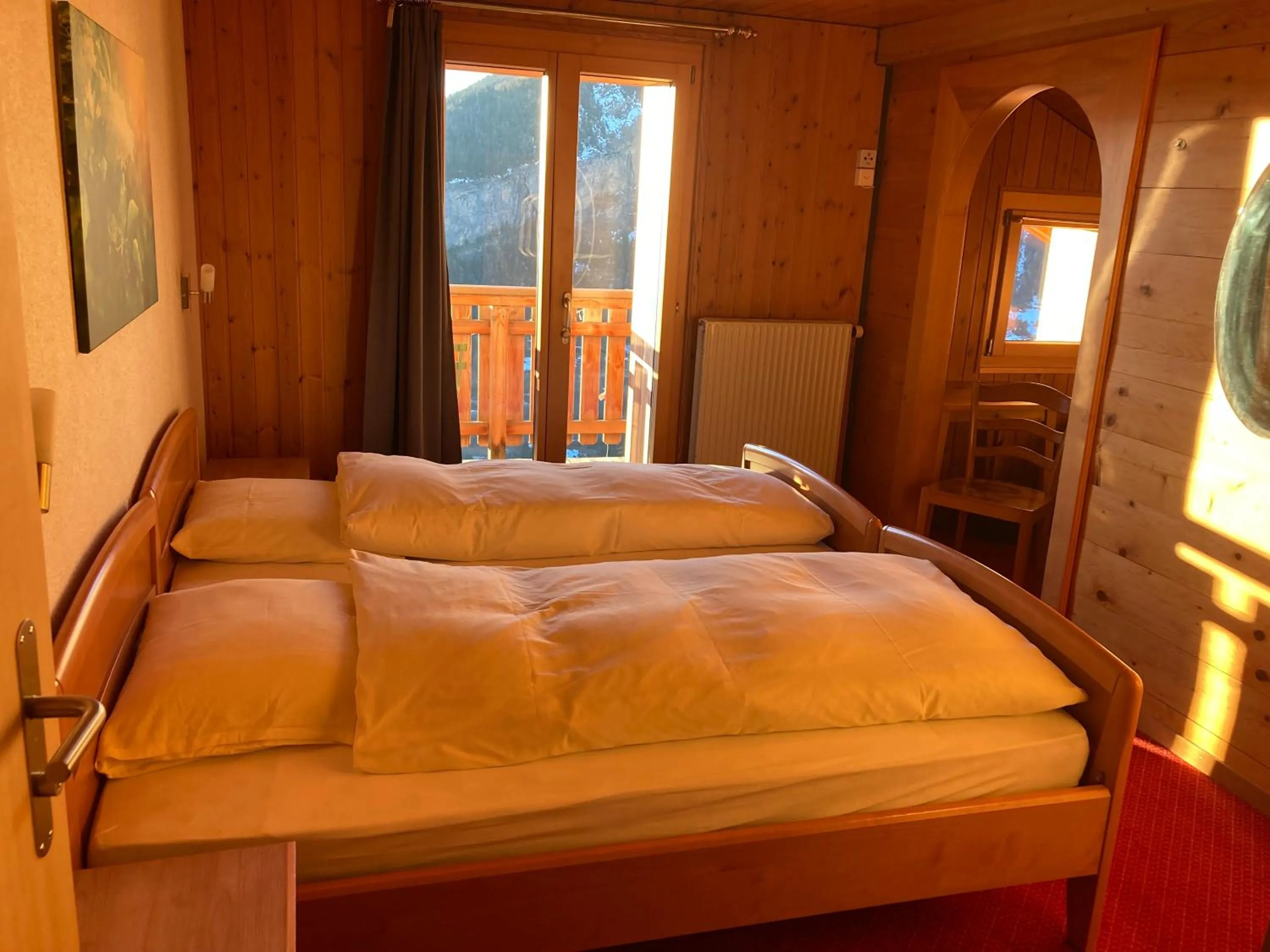 Bed in Haus Rhodania