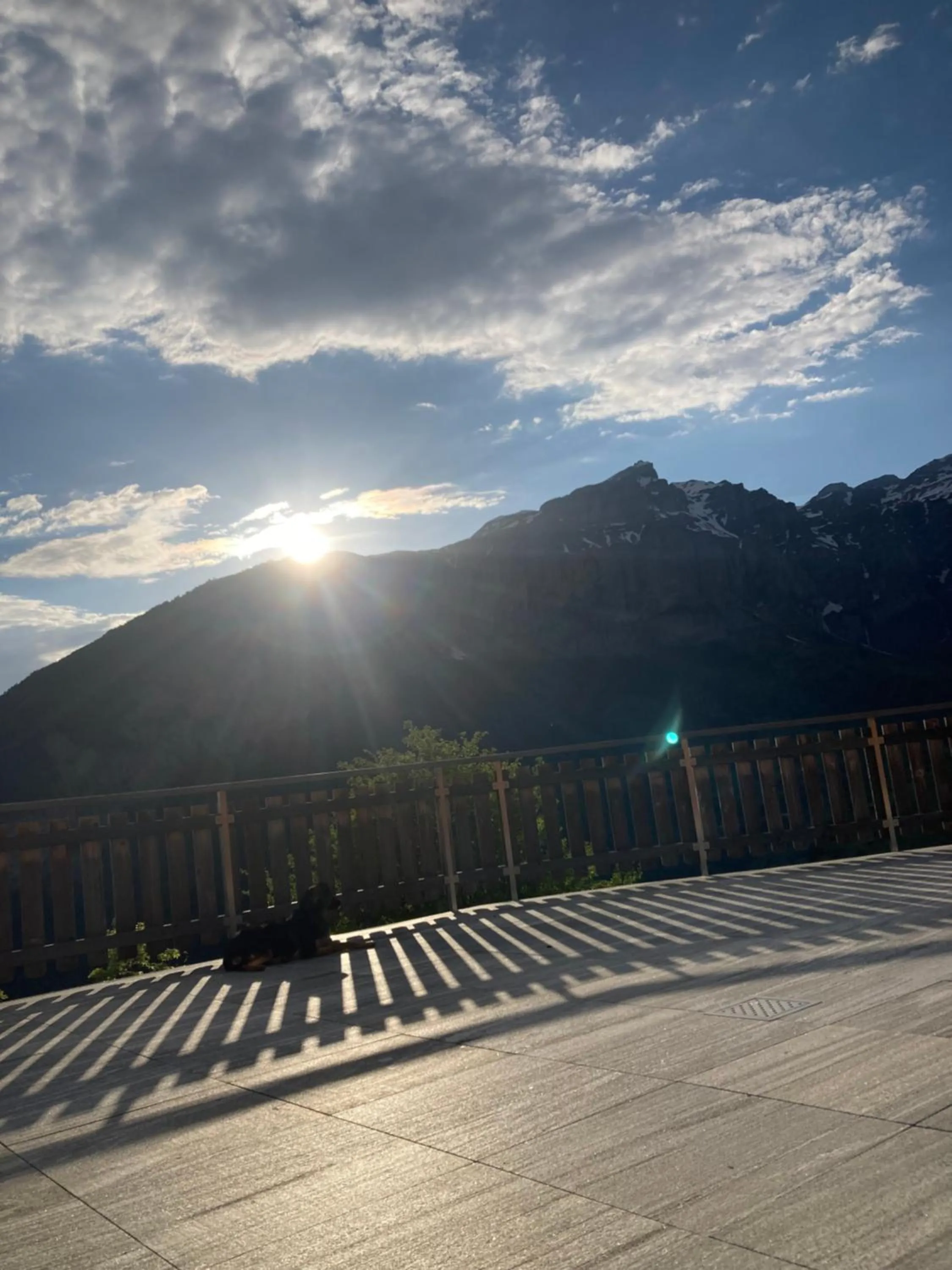 Mountain view in Haus Rhodania