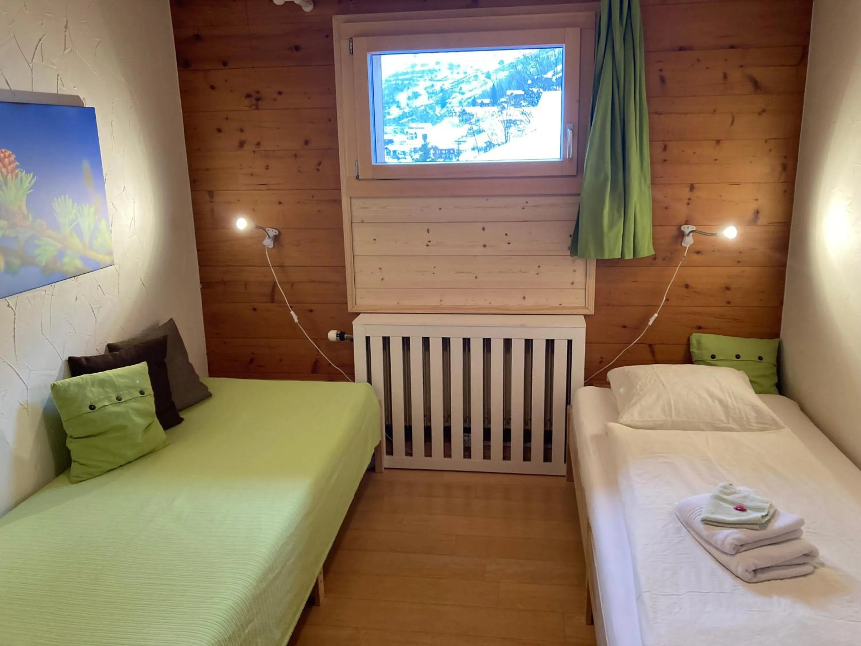 Bed in Haus Rhodania