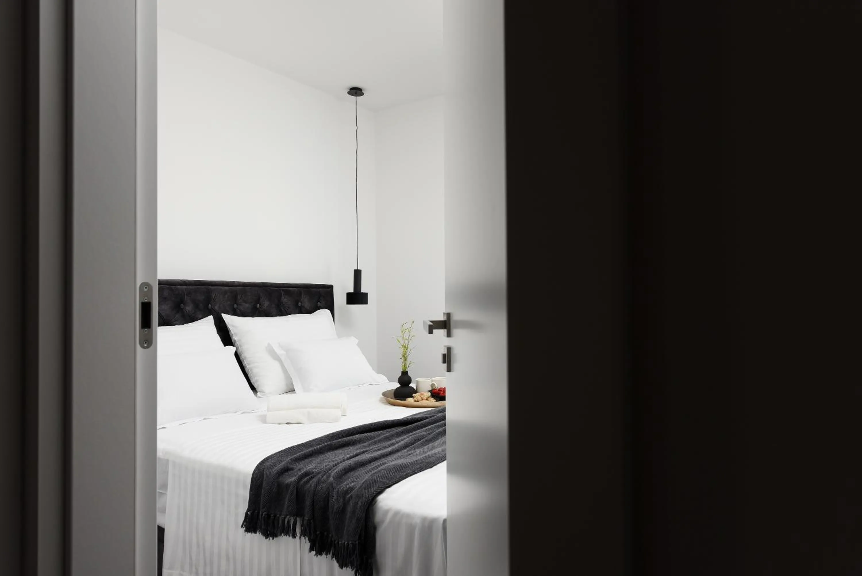 Bed in Luxury apartment N