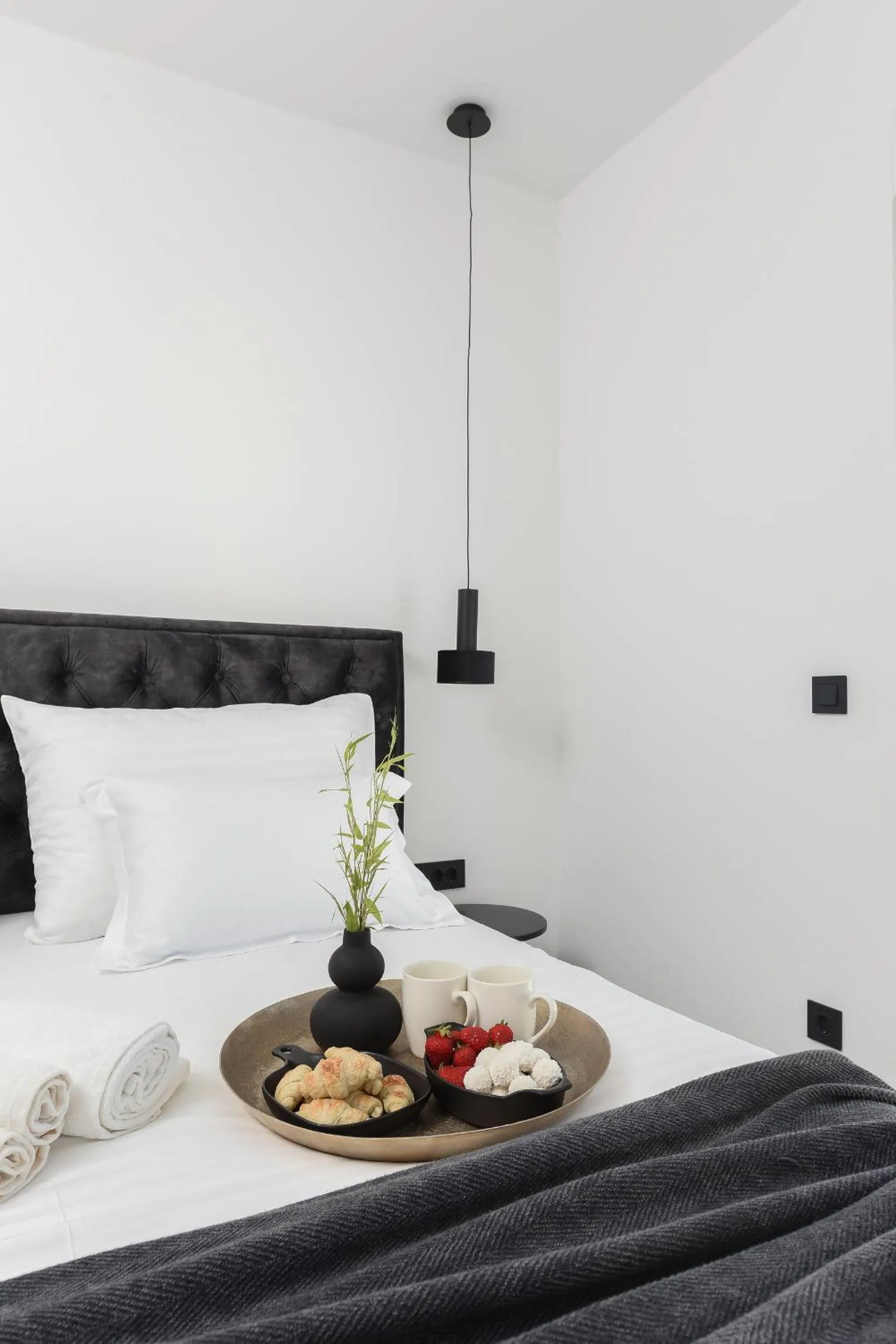 Bed in Luxury apartment N