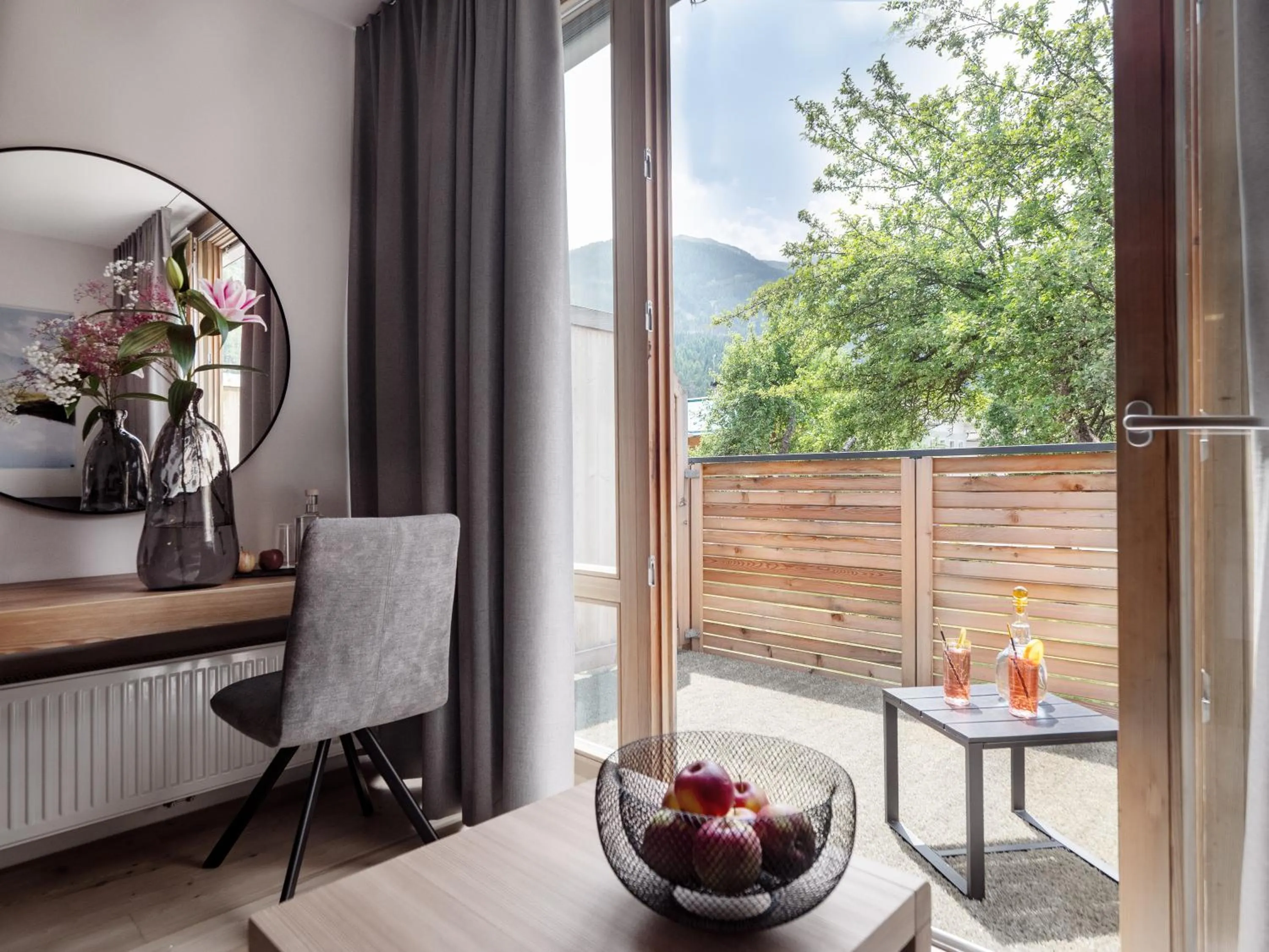 Balcony/Terrace in Belmonte Tirol - Boutique Hotel