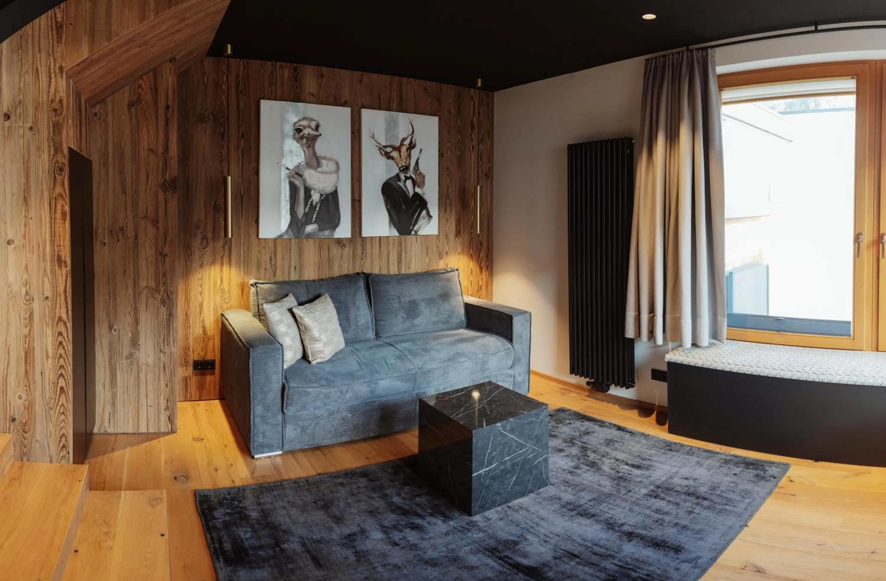Living room in Belmonte Tirol - Boutique Hotel