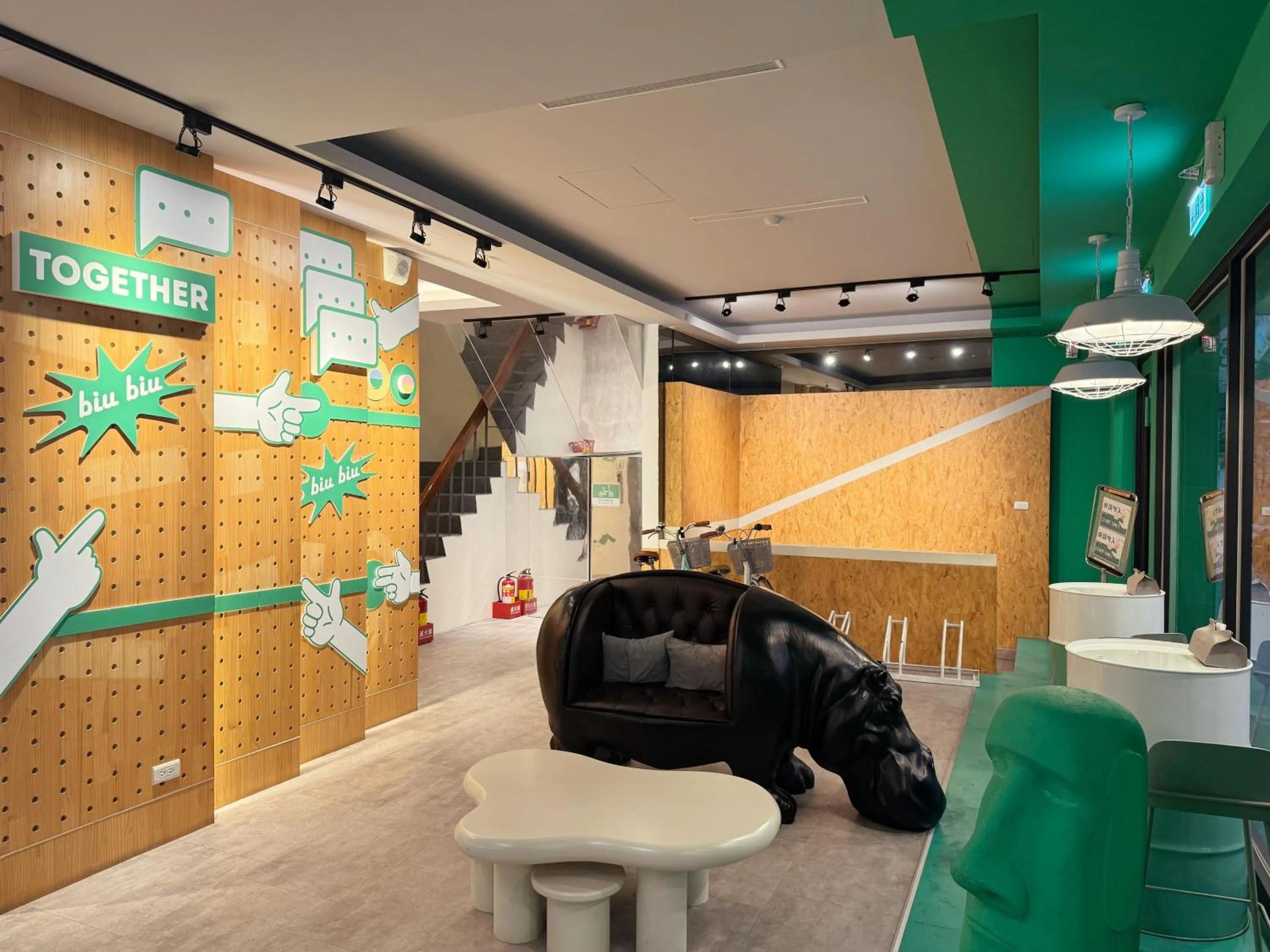 Lobby or reception in together hotel Hualien Zhongshan