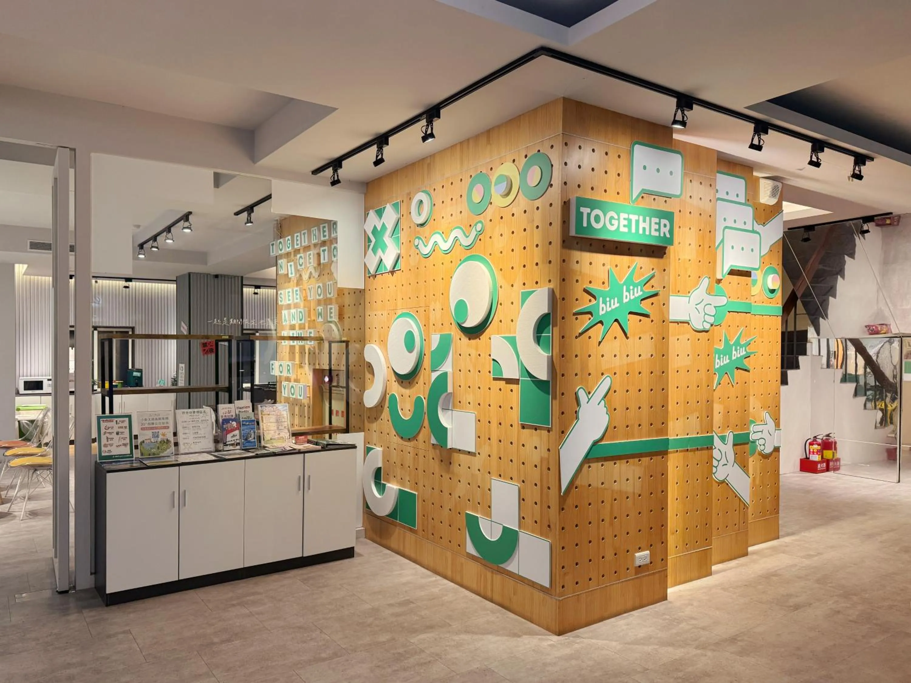 Lobby or reception in together hotel Hualien Zhongshan