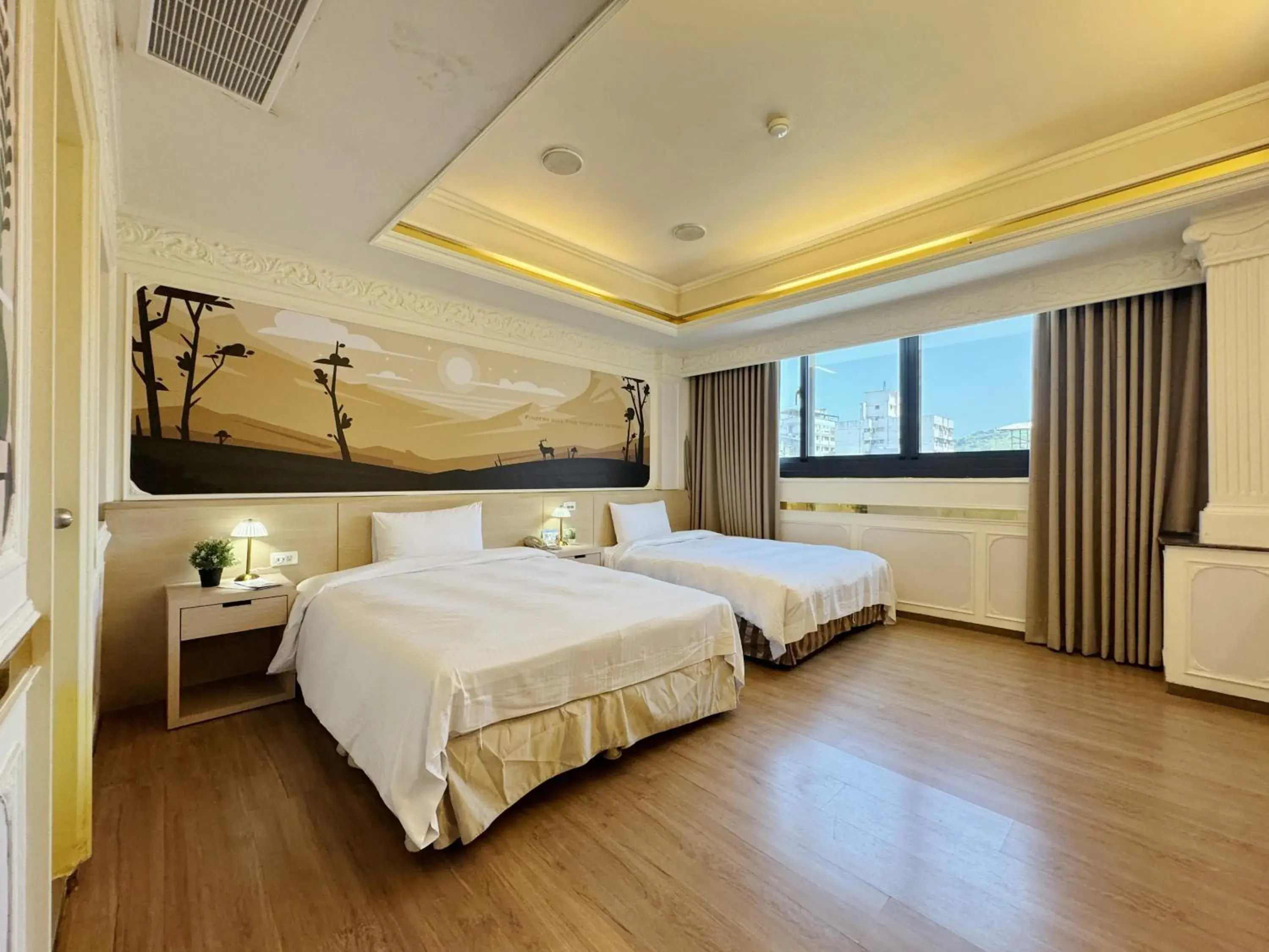 Executive Twin Room in Finders Hotel Hualien Station Executive Twin Room in Finders Hotel Hualien Station