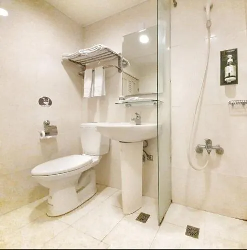 Toilet in Unique Hotel