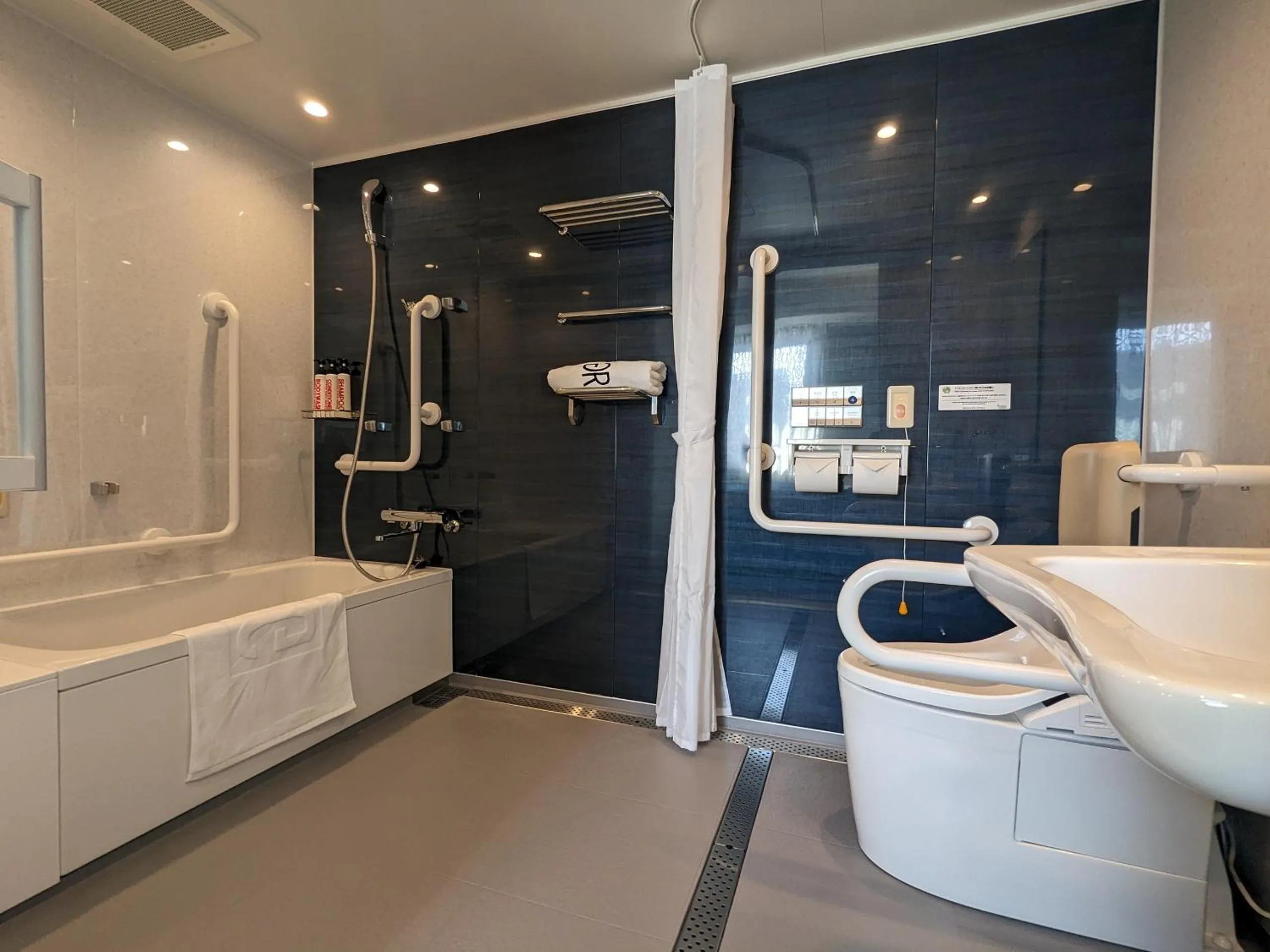 Toilet in Green Rich Hotel Tokuyama Ekimae