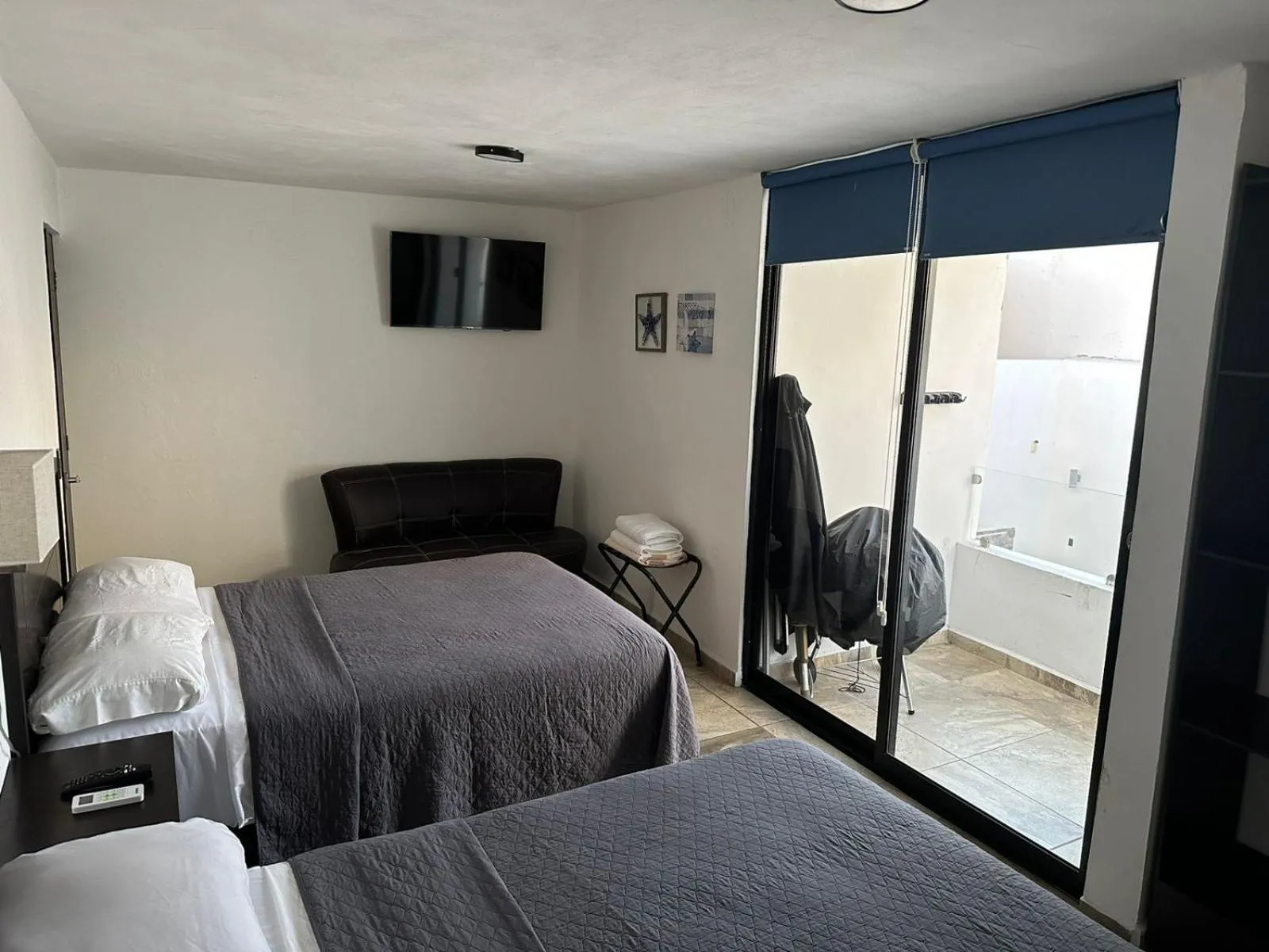 Balcony/Terrace, Bed in FIESTA MIRAMAR