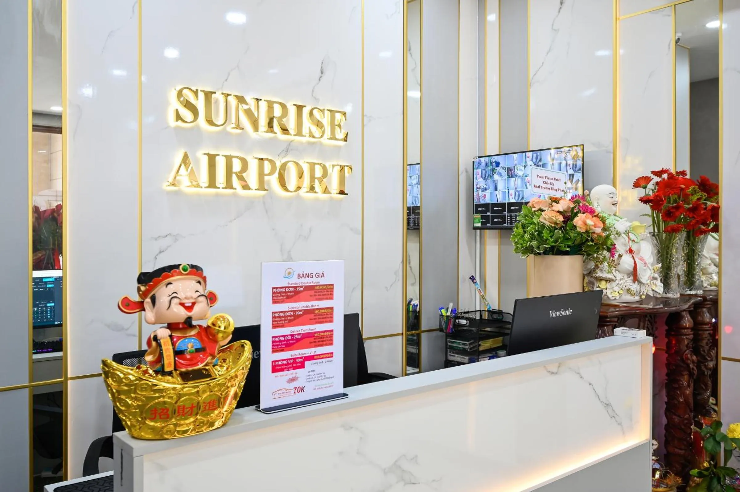 Logo/Certificate/Sign in Sunrise Airport Hotel