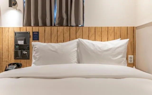 Bed in Just Stay Hotel