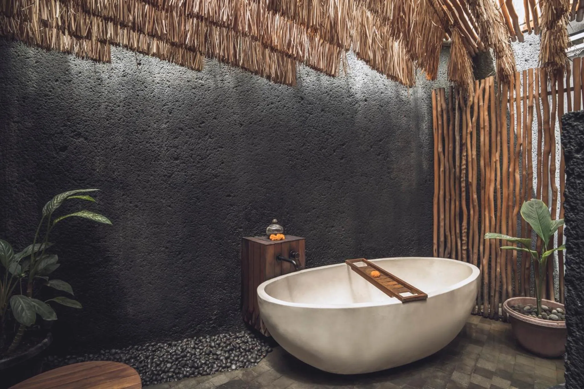 Bath in Canggu Cabana Resort & Spa by Ini Vie Hospitality