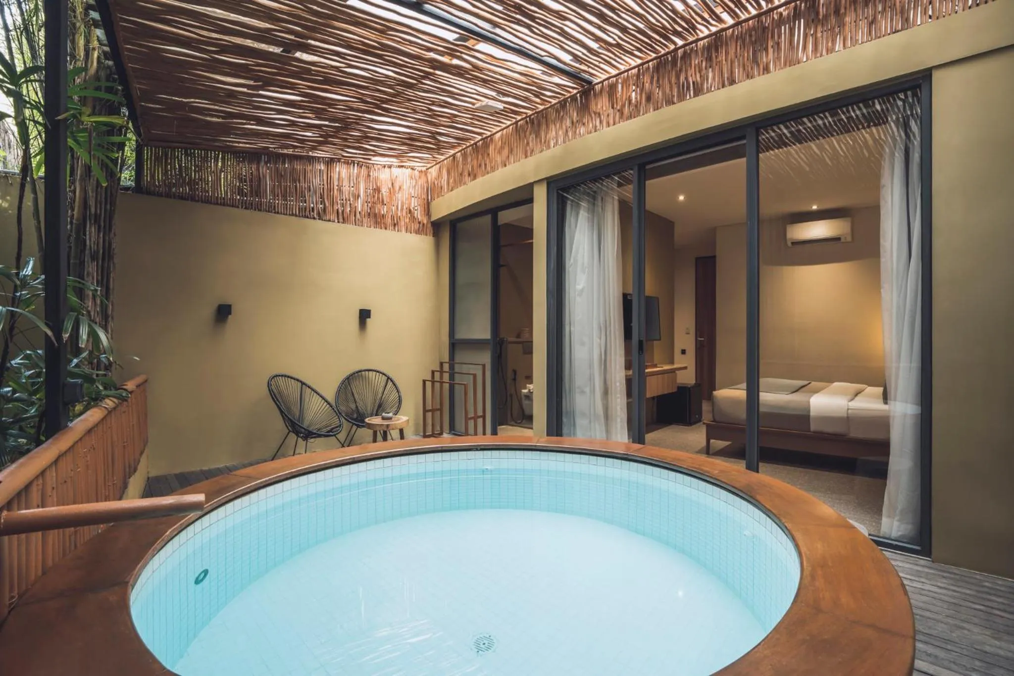 Pool view in Canggu Cabana Resort & Spa by Ini Vie Hospitality