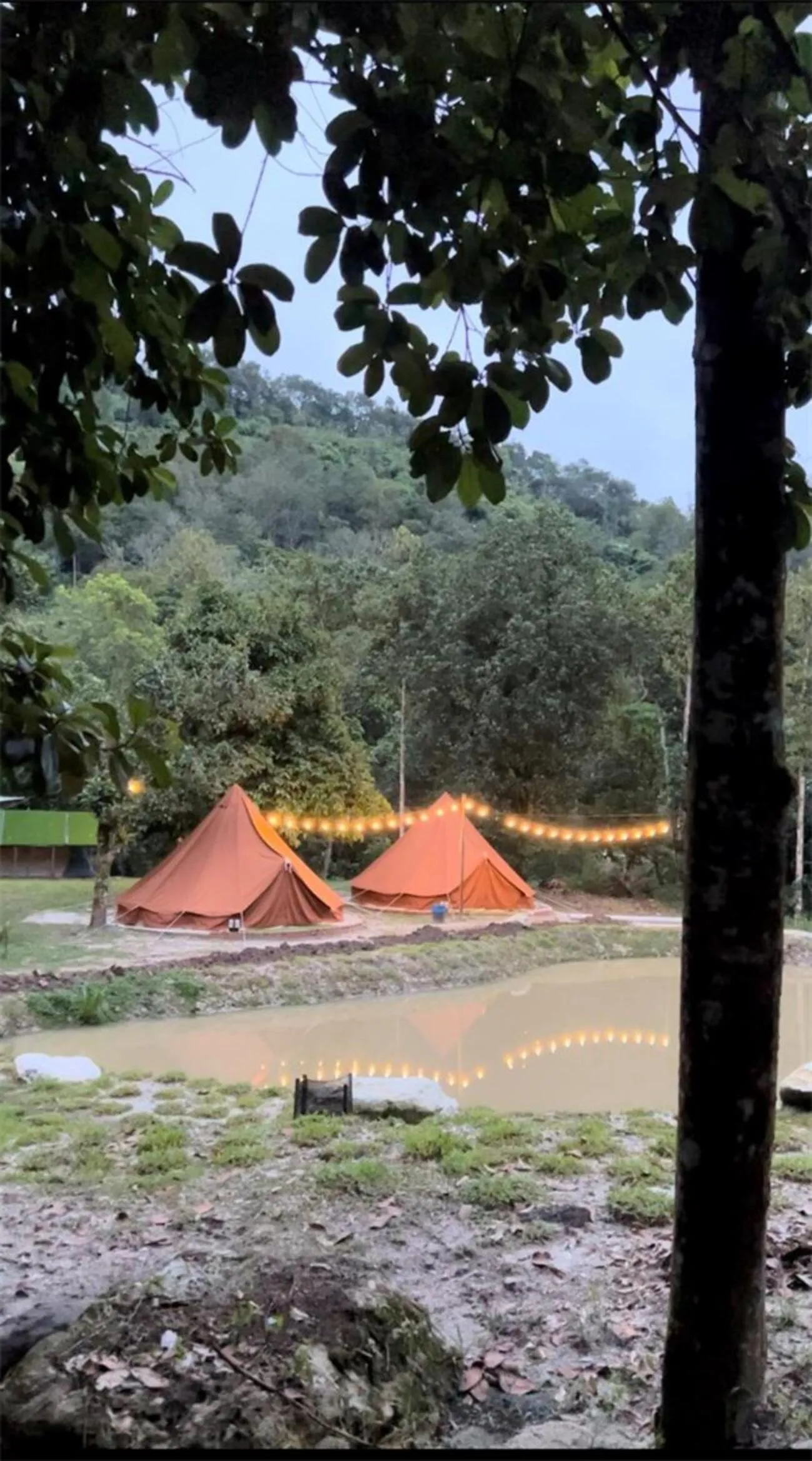 Lake view in Tingkat Valley