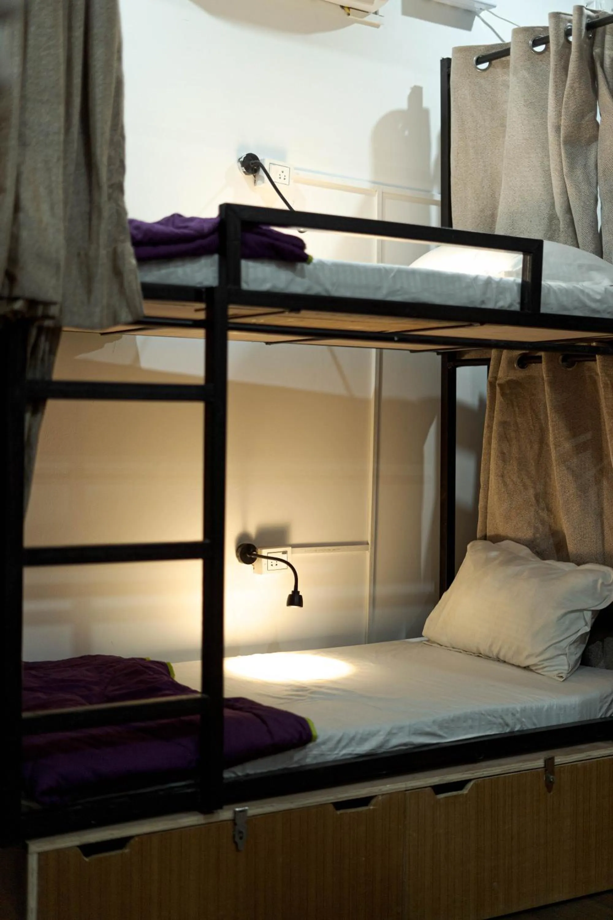 Bed in Spontrail Hostel