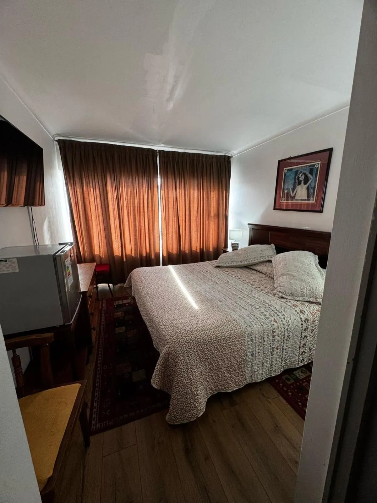 Bed in NEW HOTEL CRUZ DEL SUR