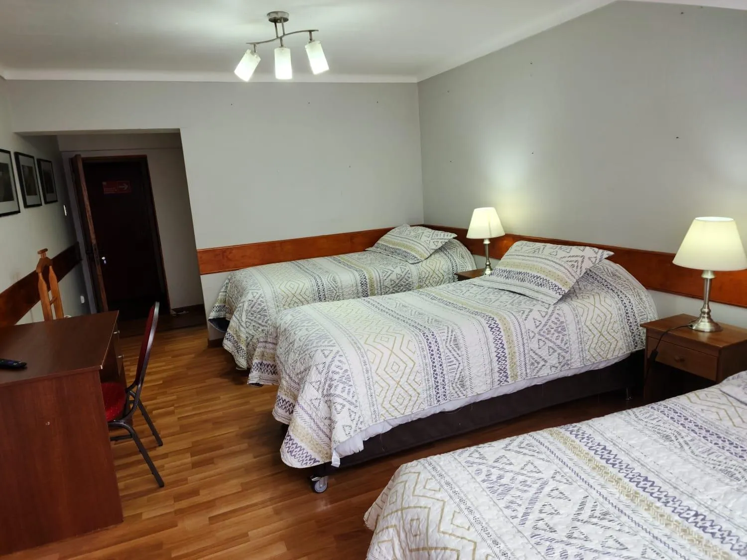 Bed in NEW HOTEL CRUZ DEL SUR