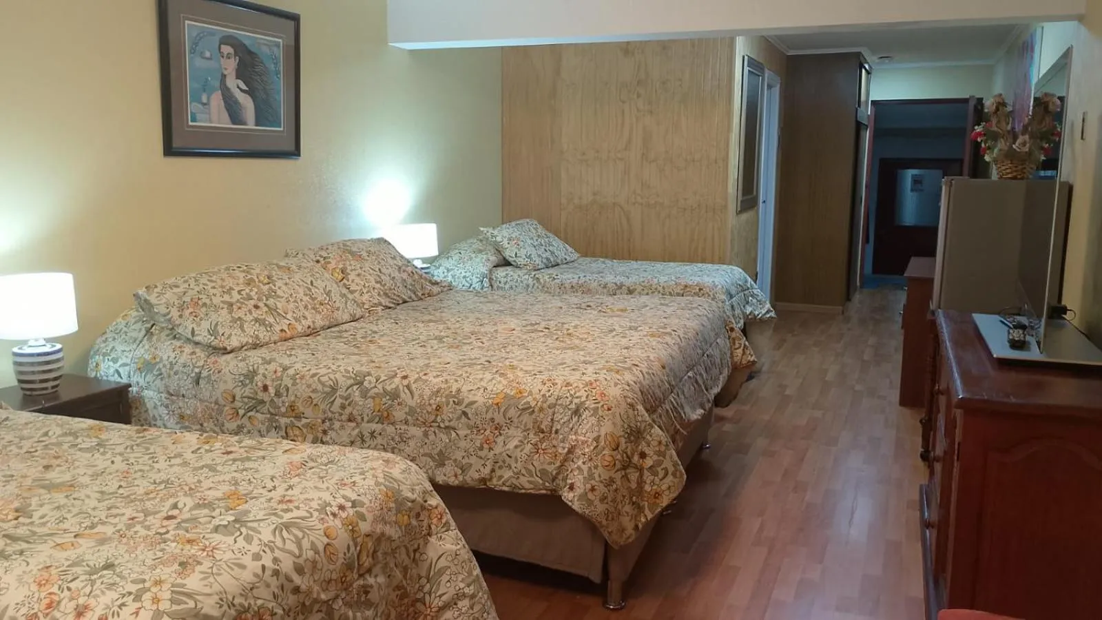 Bed in NEW HOTEL CRUZ DEL SUR