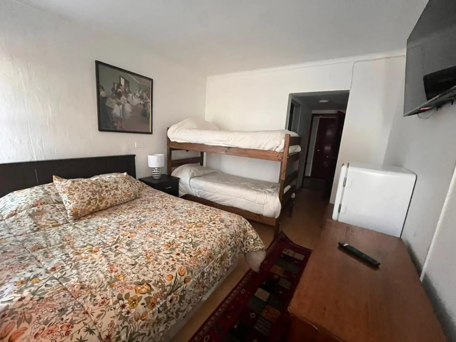 Bed in NEW HOTEL CRUZ DEL SUR