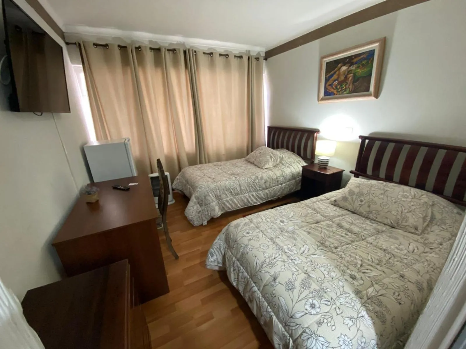 Bed in NEW HOTEL CRUZ DEL SUR