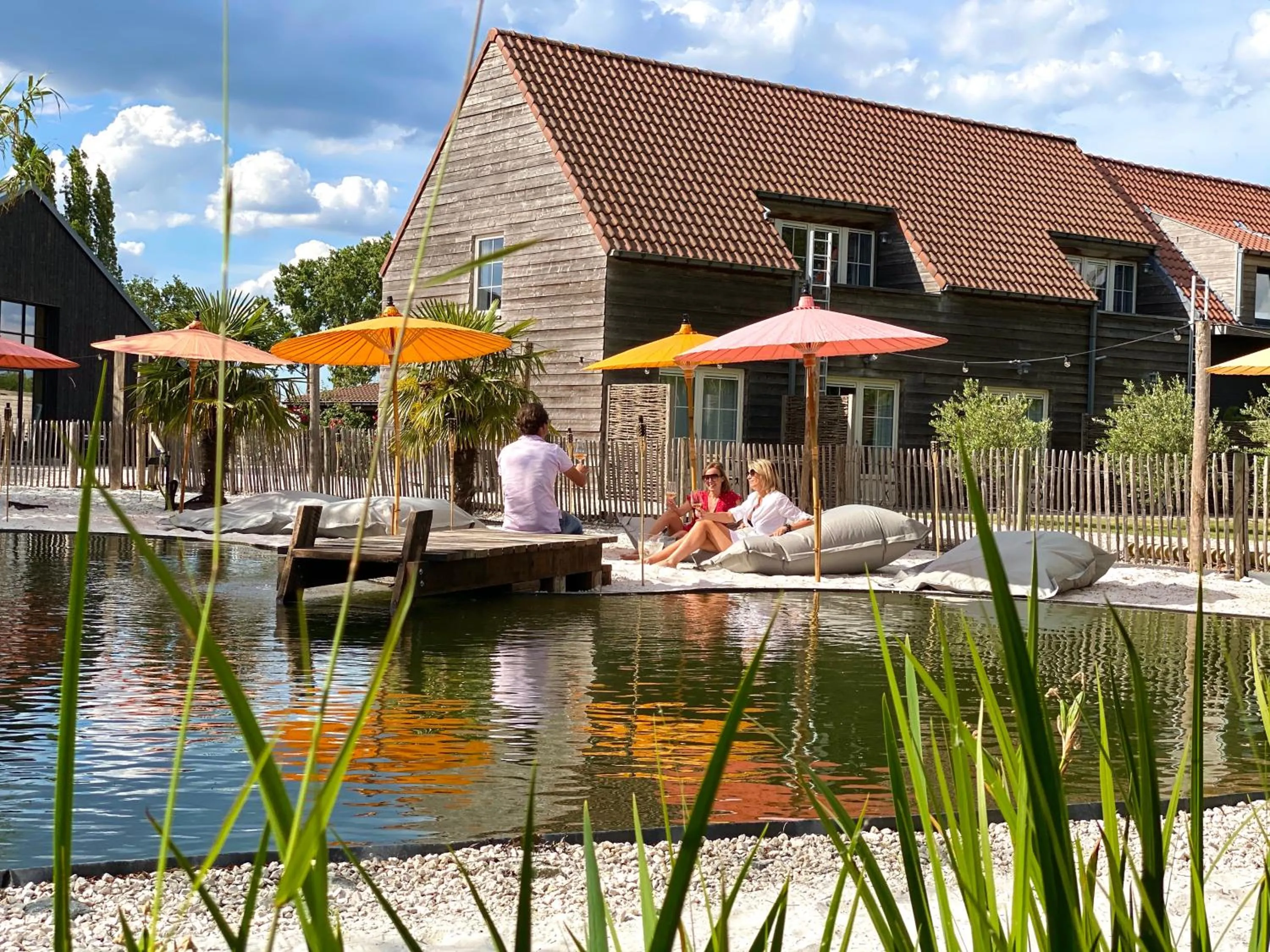 Beach in Hoeve La Cascina