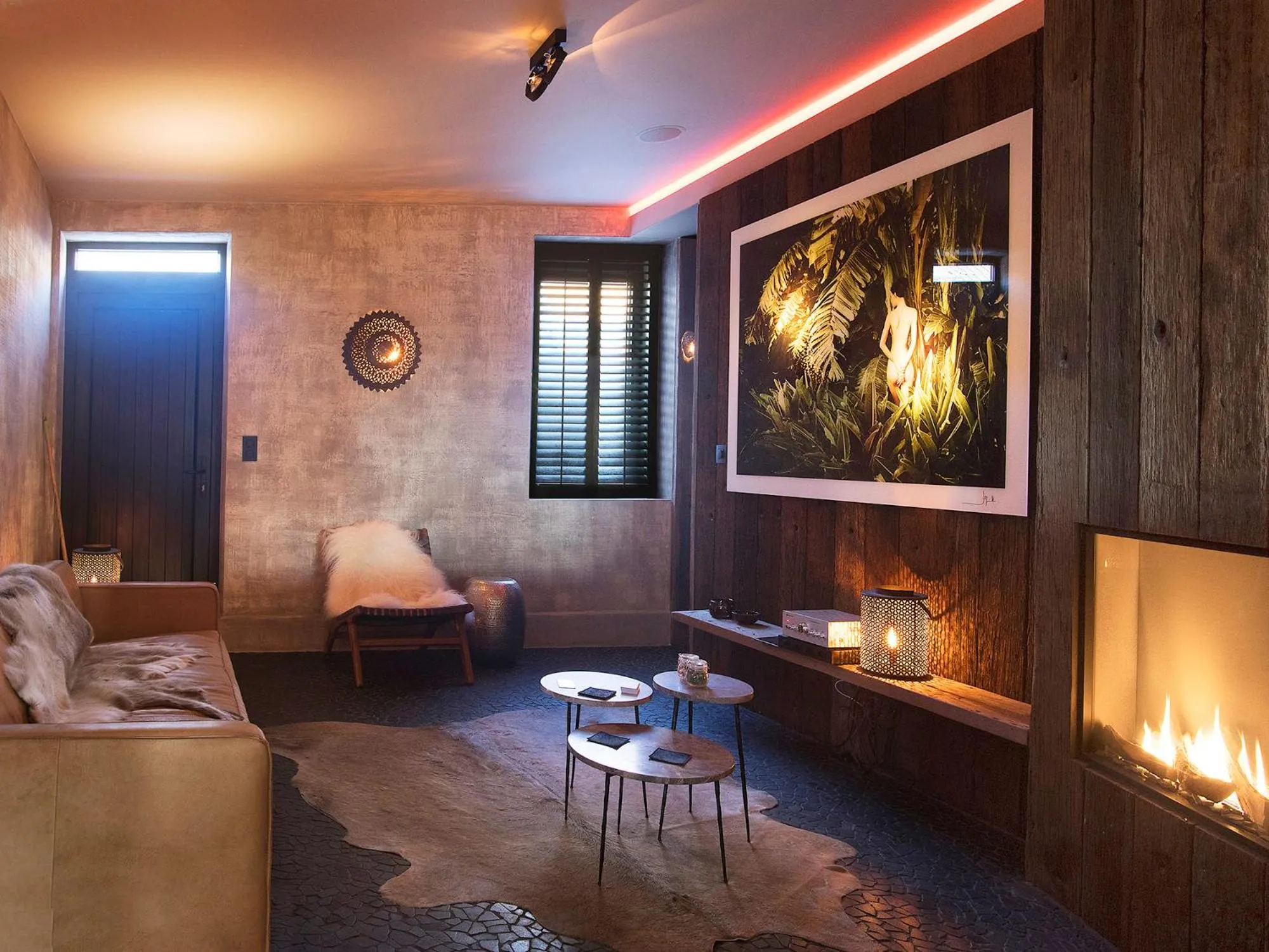 Decorative detail in Hoeve La Cascina